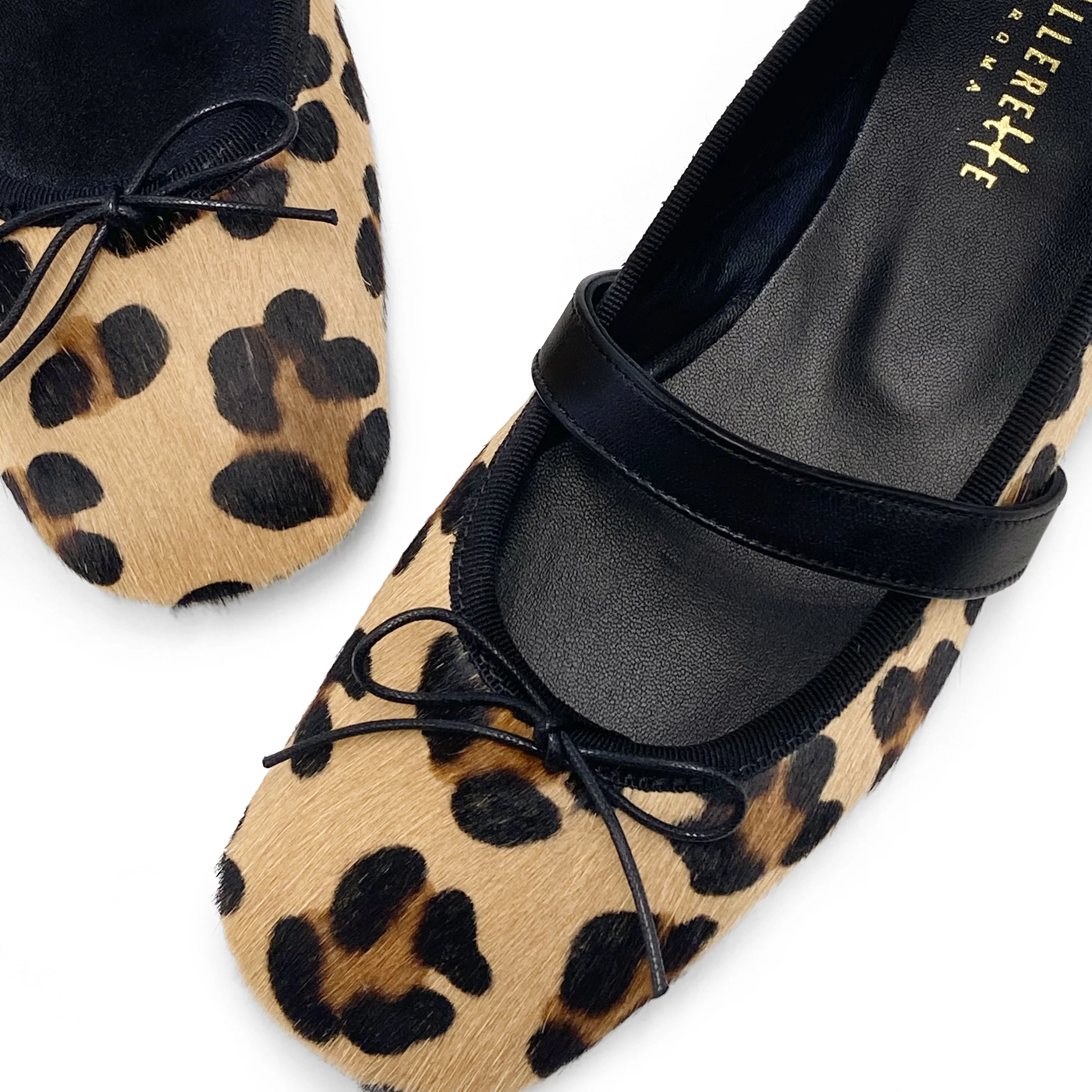 Ballerine animalier maculate con cinturino - Image 5