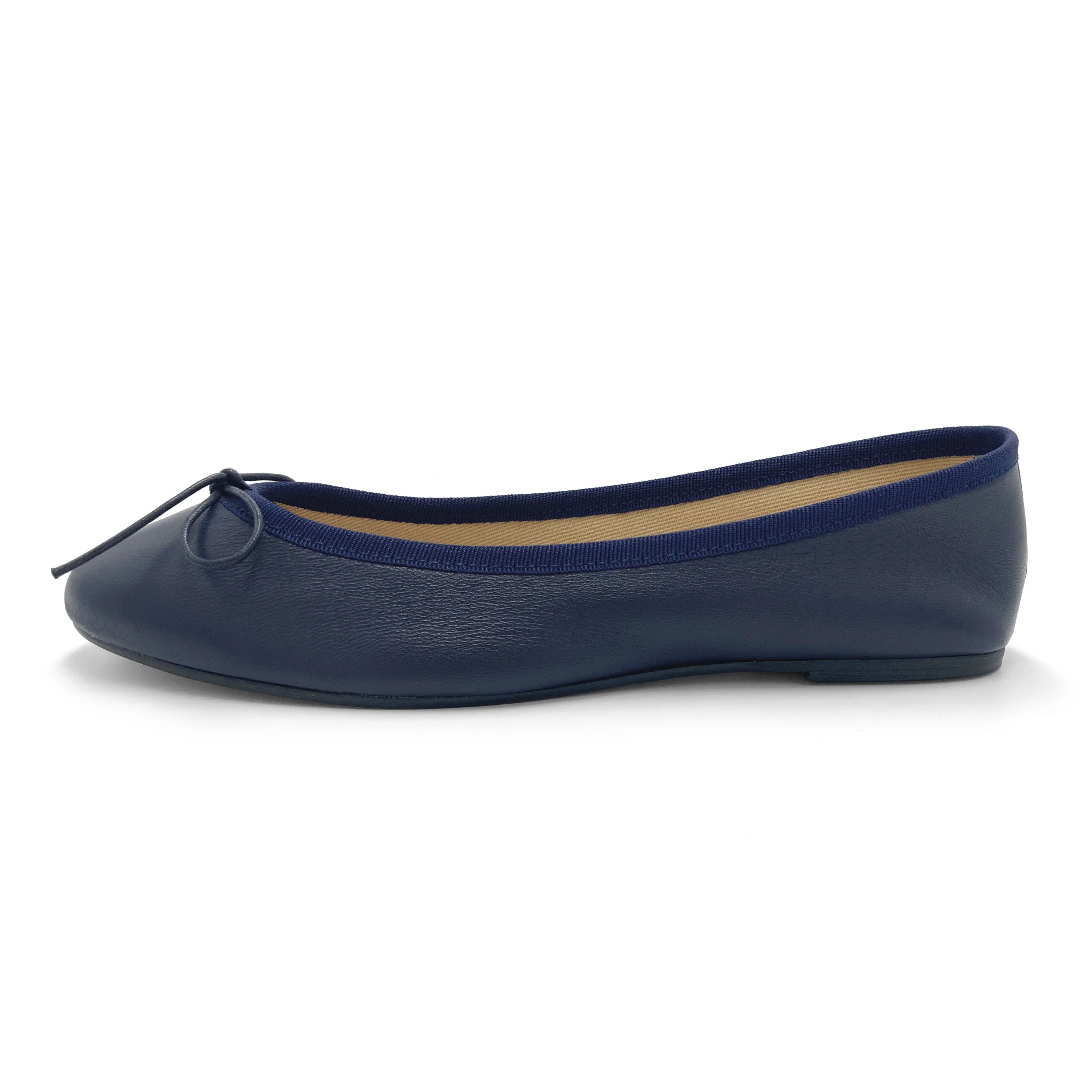 Ballerine blu in pelle - Image 4