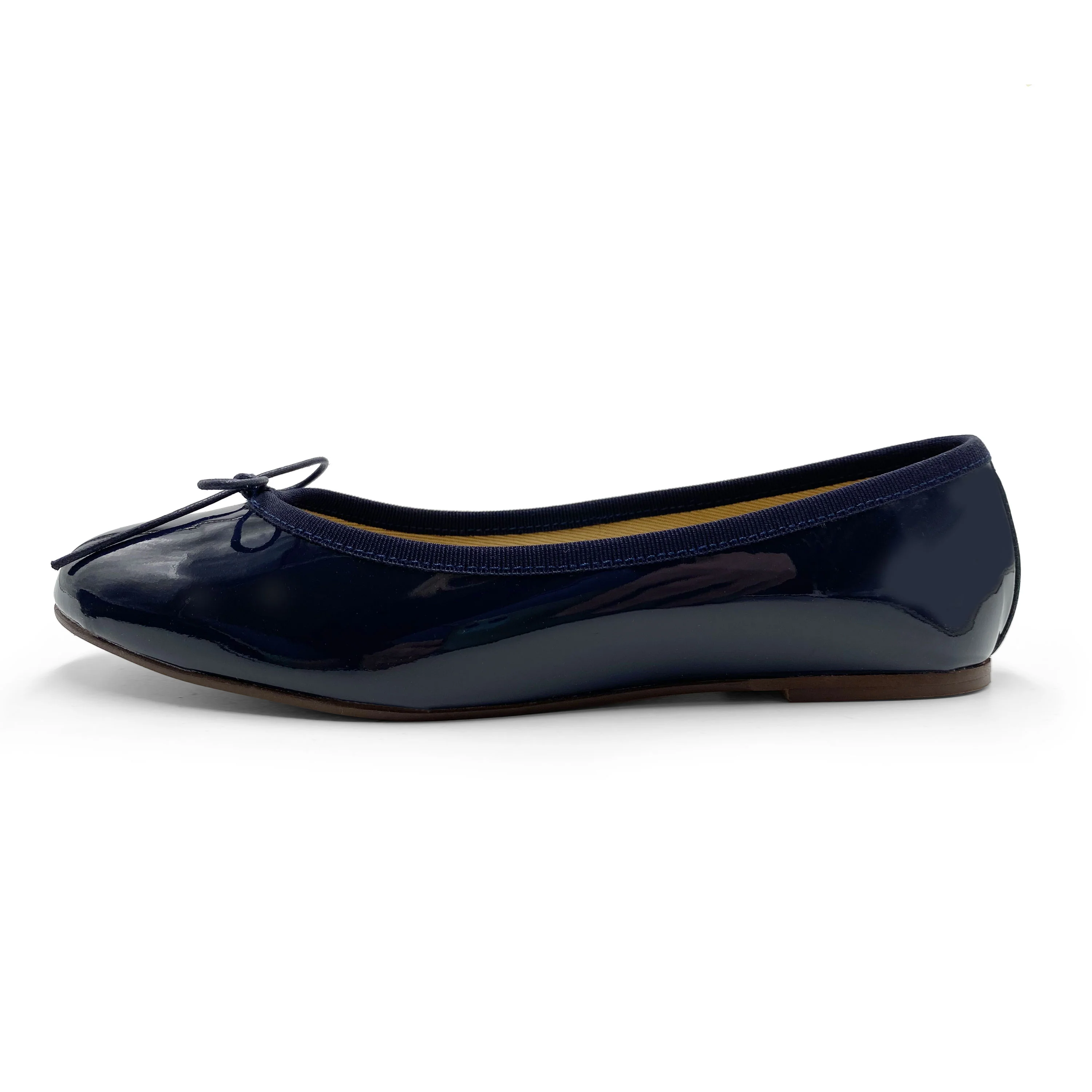 Ballerine blu in pelle vernice - Image 3