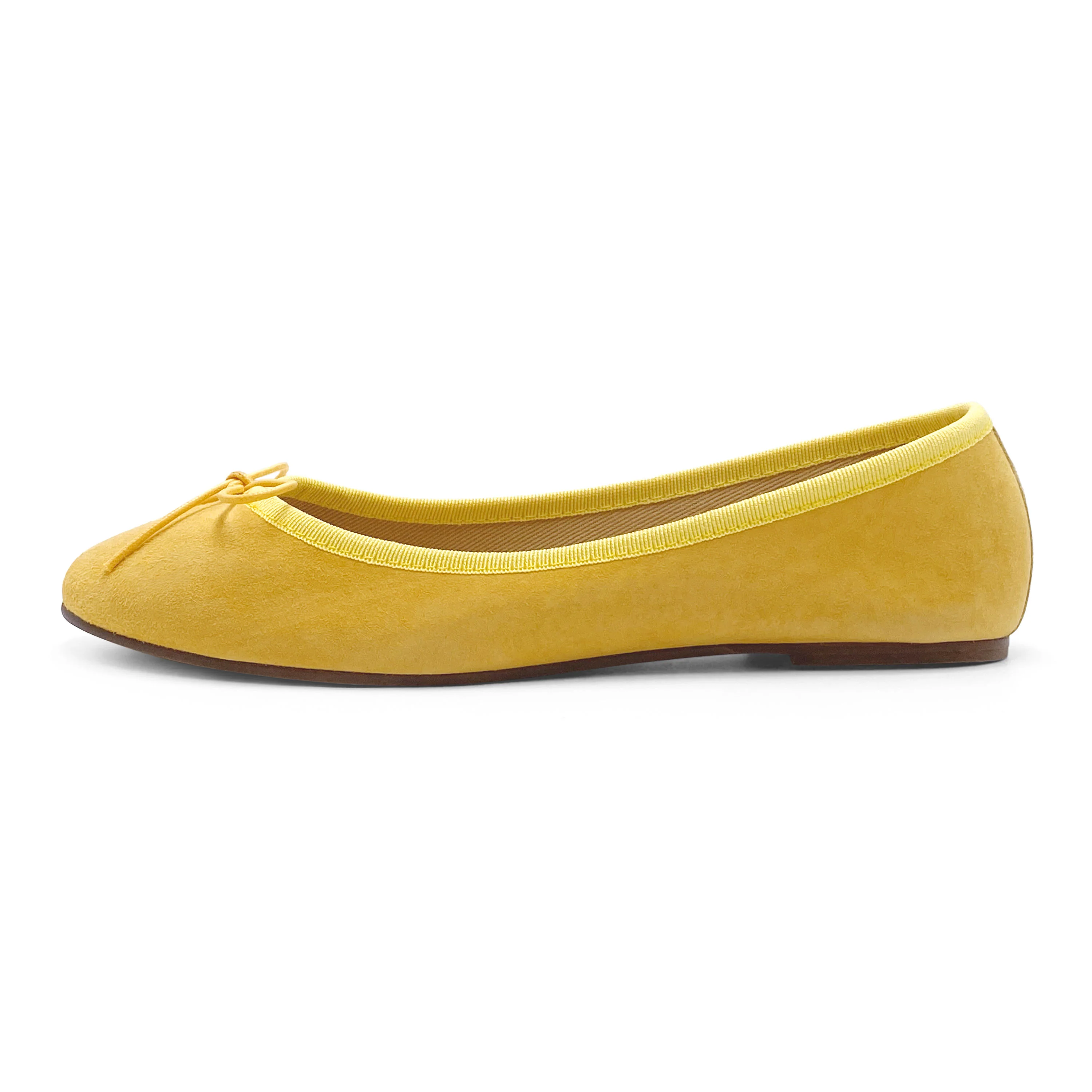 Ballerine gialle in camoscio - Image 4