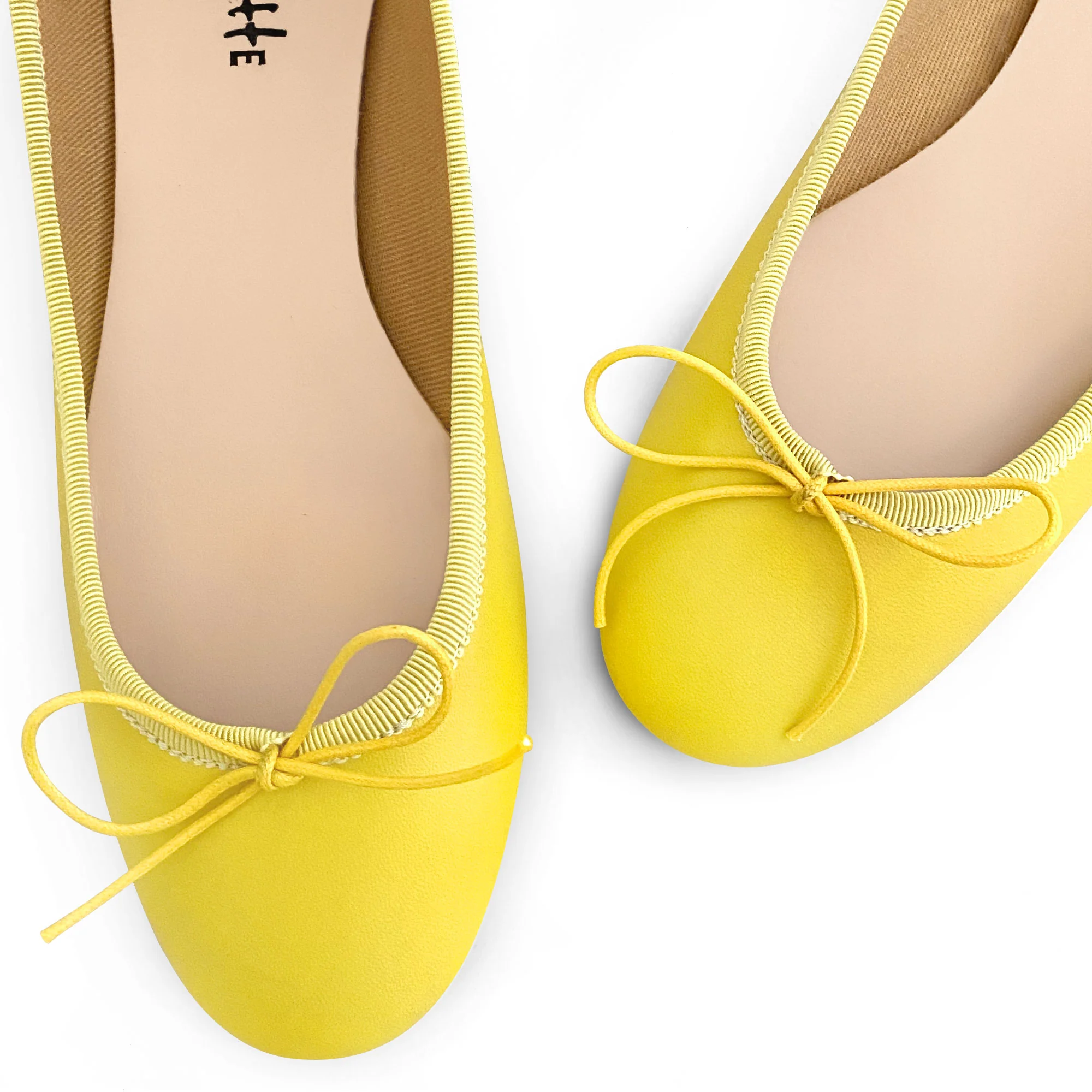 Ballerine gialle in pelle - Image 4