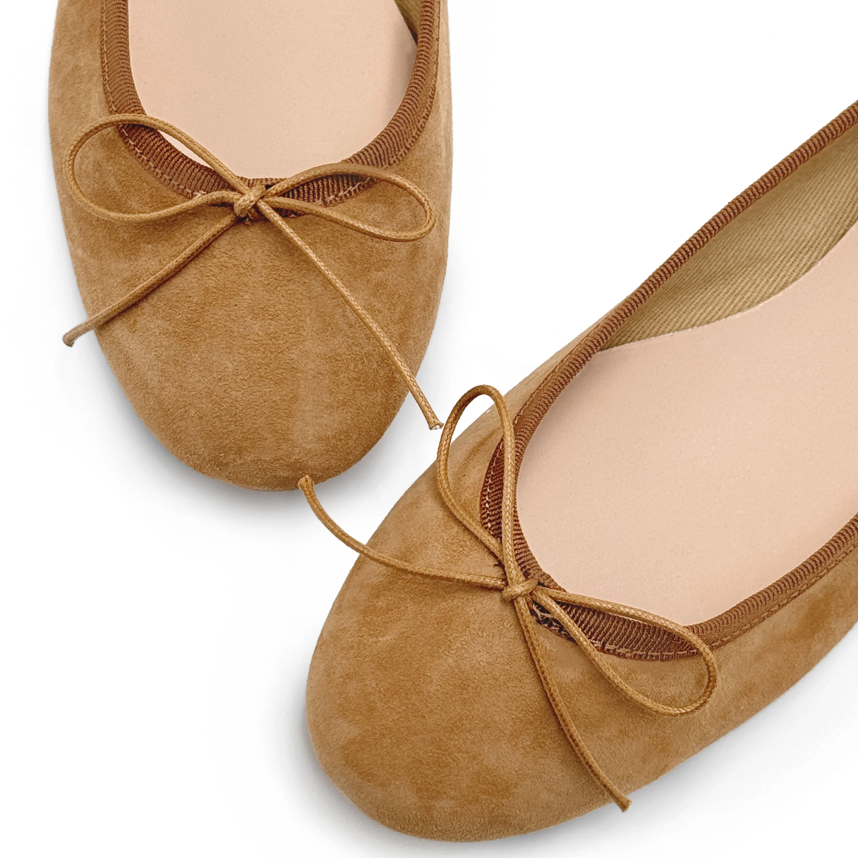 Ballerine in camoscio cuoio - Image 5