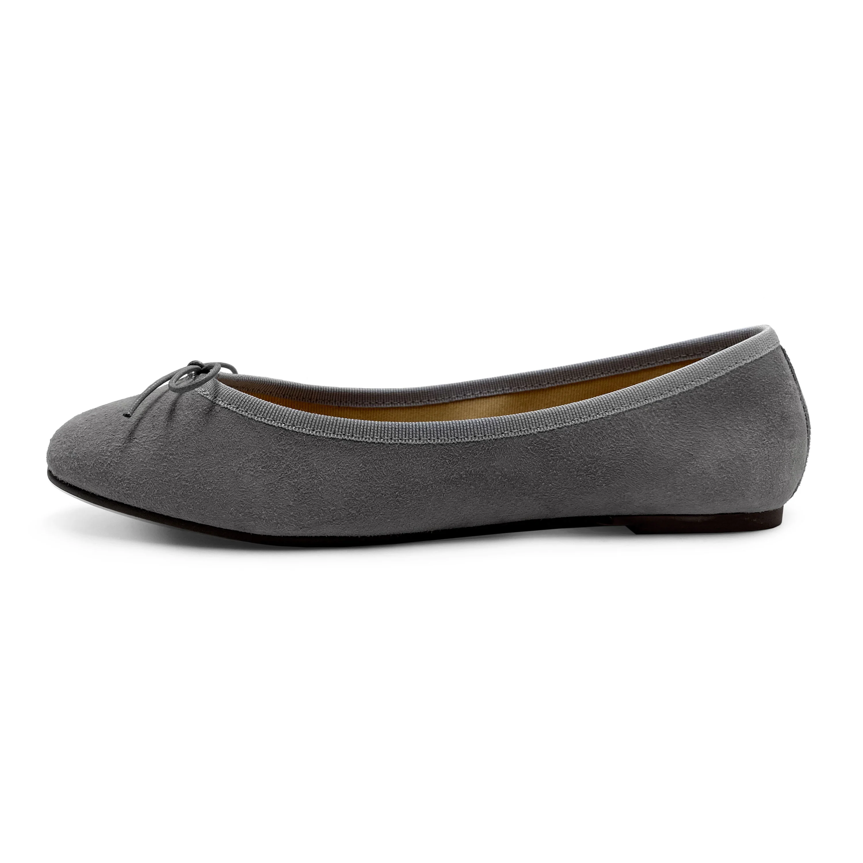 Ballerine in camoscio grigie fumo - Image 4