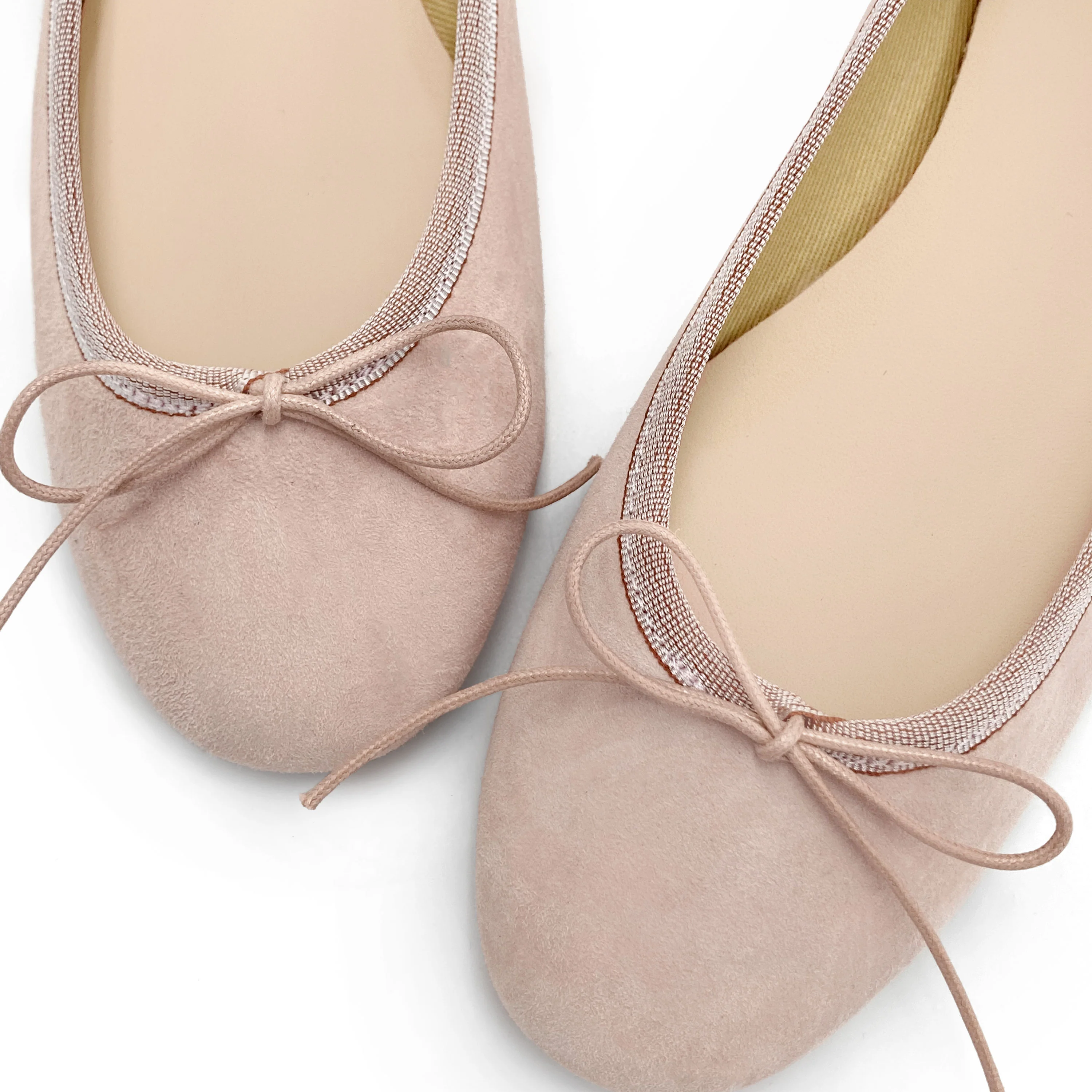 Ballerine in camoscio rosa - Image 3