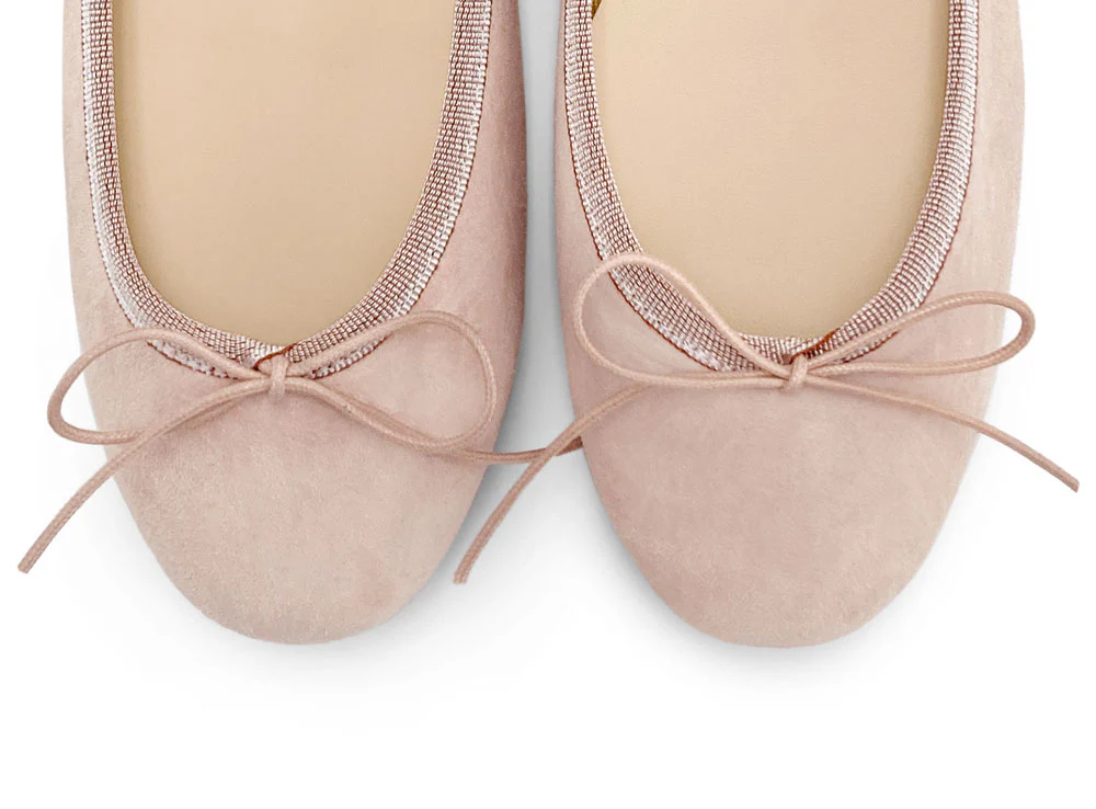 Ballerine in camoscio rosa - Image 5