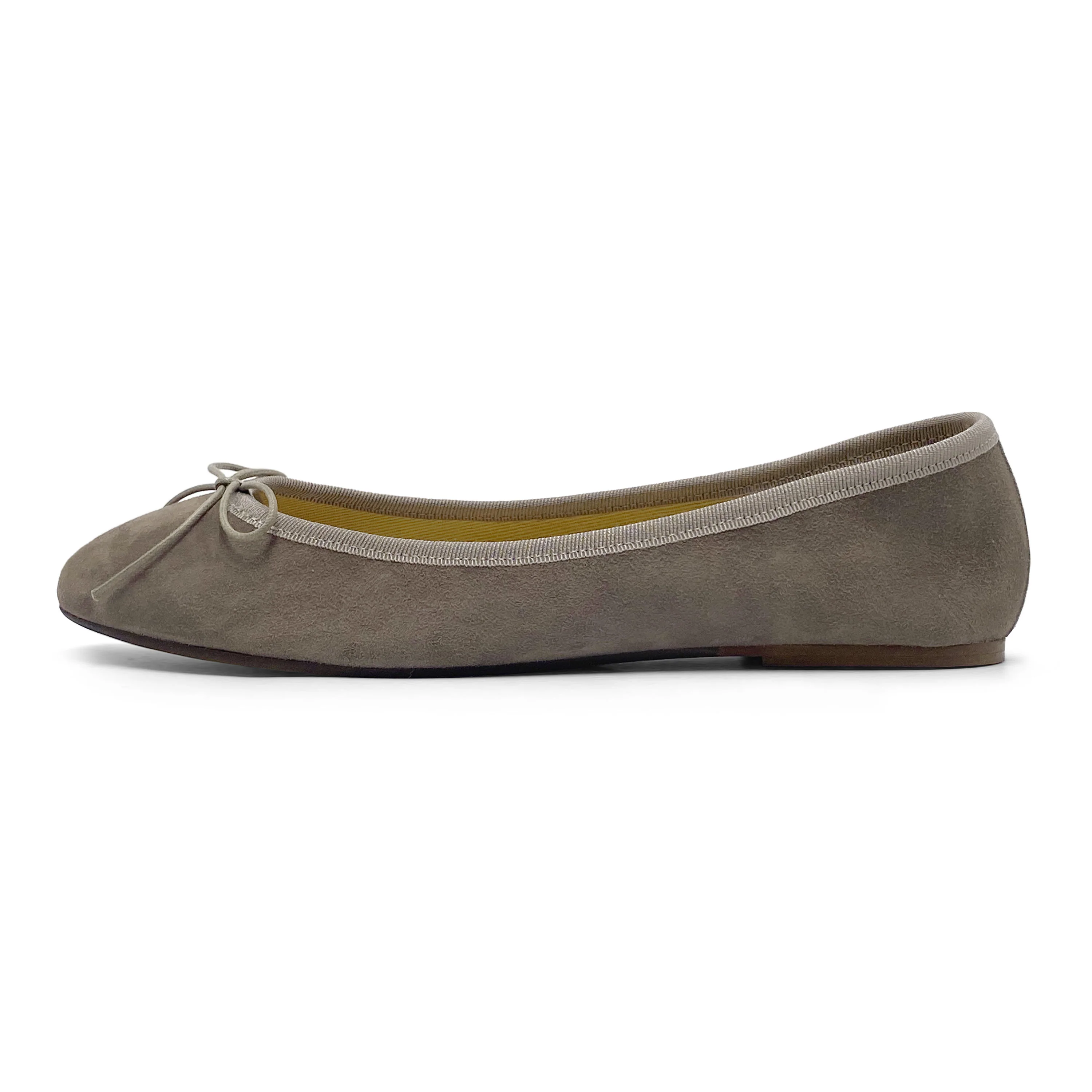 Ballerine in camoscio taupe - Image 4