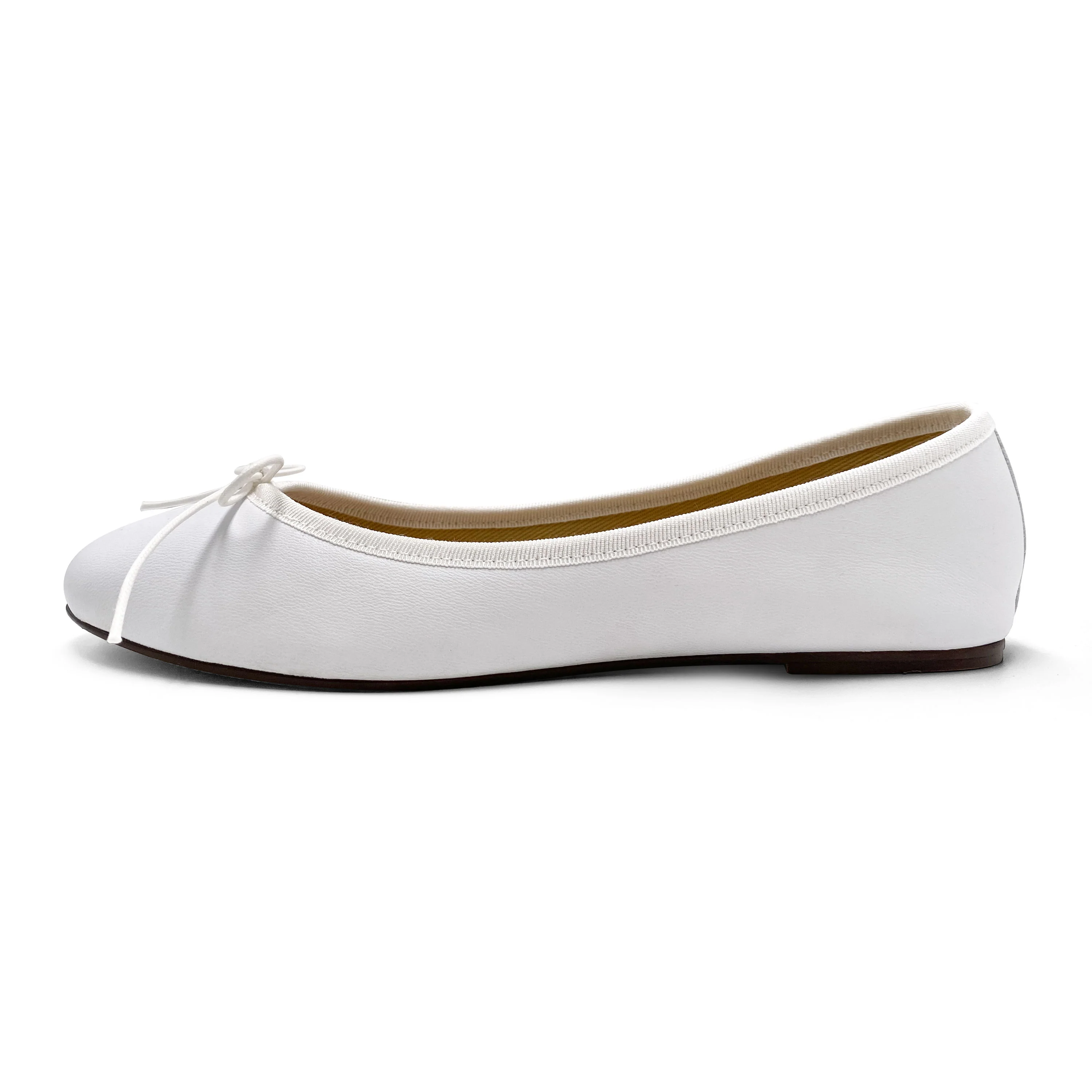 Ballerine in pelle bianche - Image 4