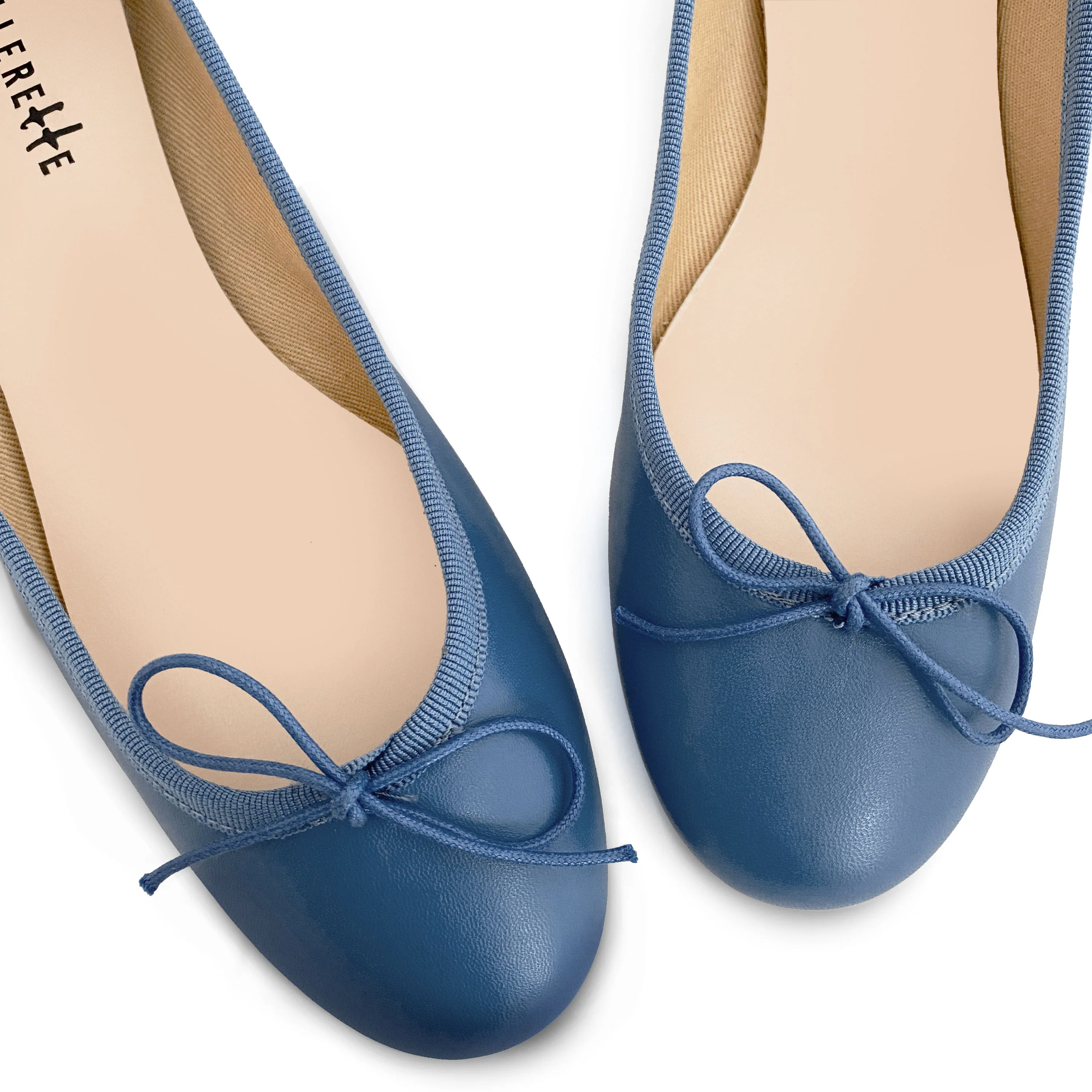 Ballerine in pelle indaco - Image 3