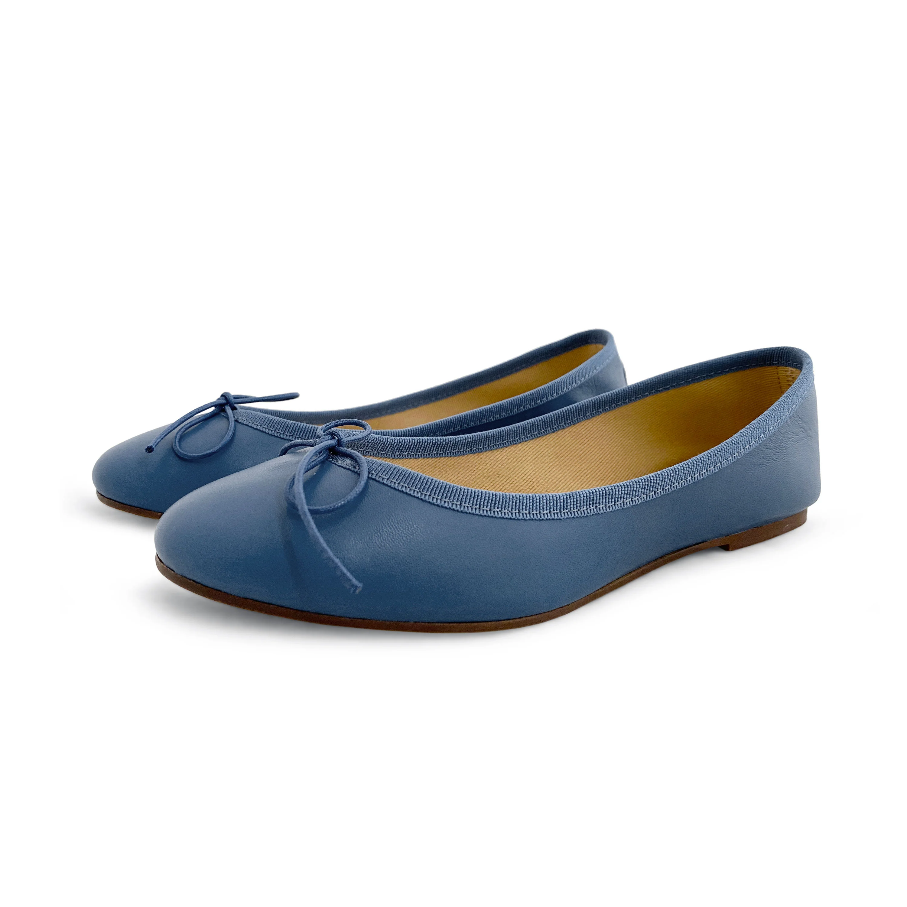 Ballerine in pelle indaco - Image 4