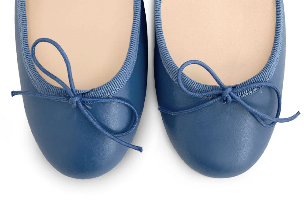Ballerine in pelle indaco - Image 5