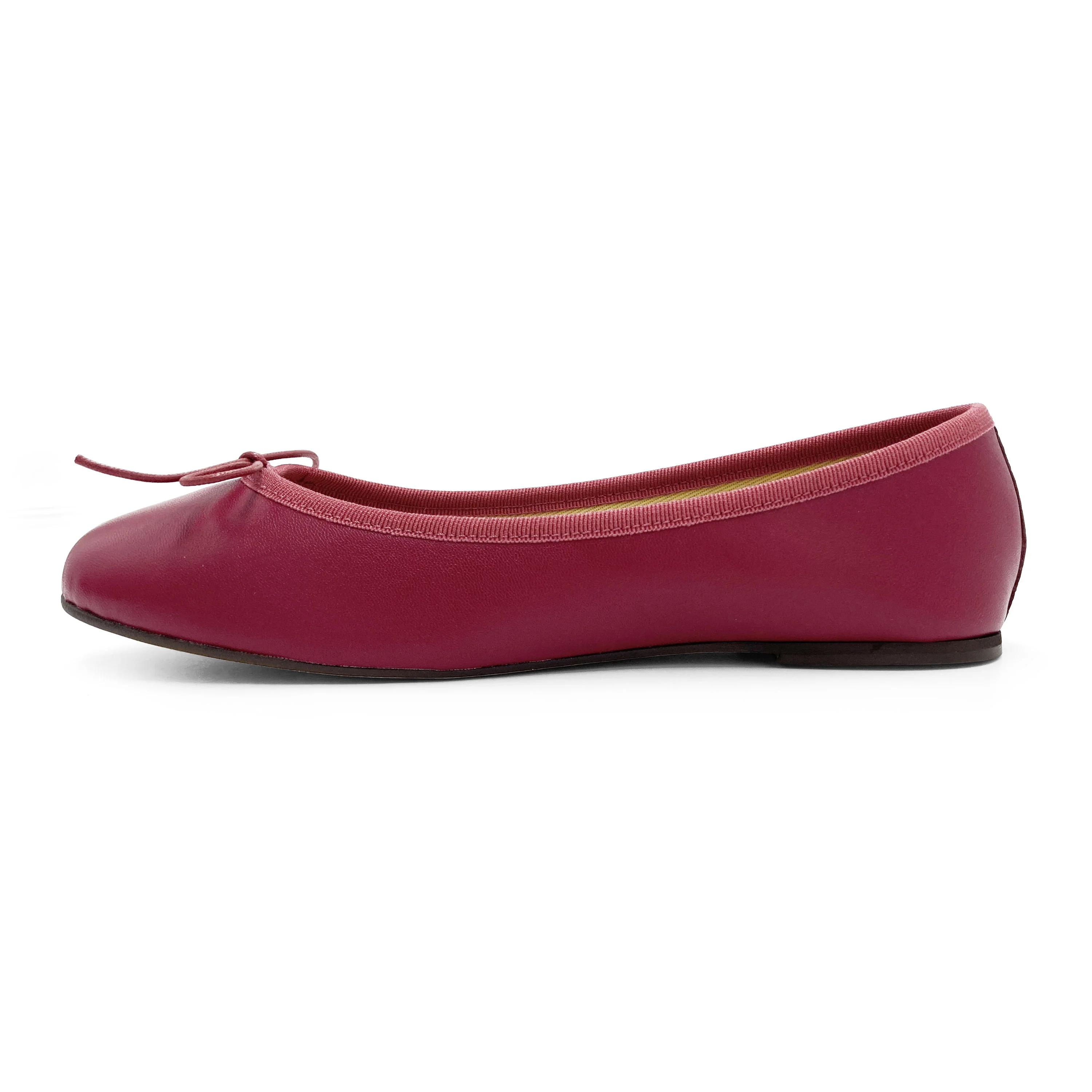 Ballerine in pelle prugna - Image 4