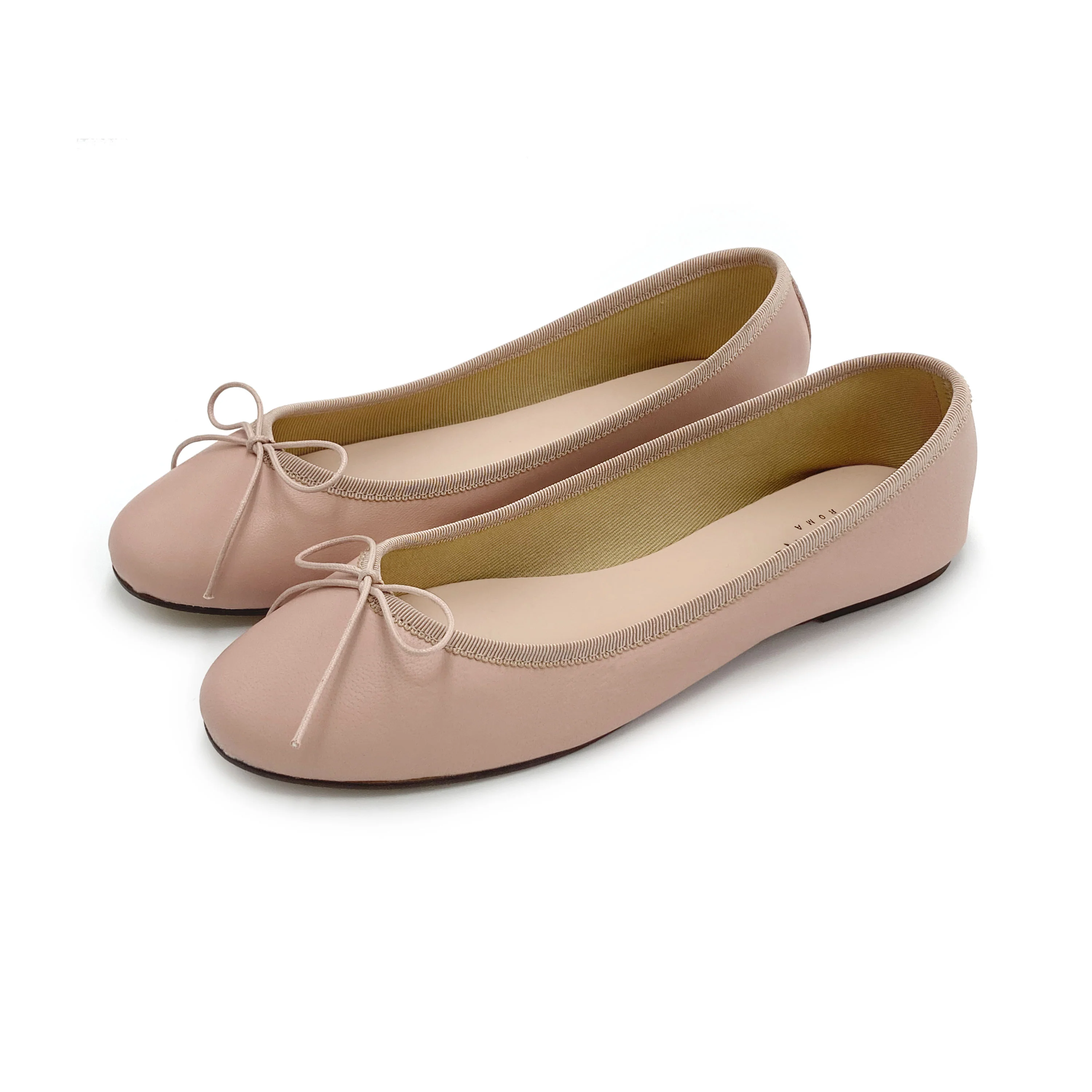 Ballerine in pelle rosa antico - Image 4
