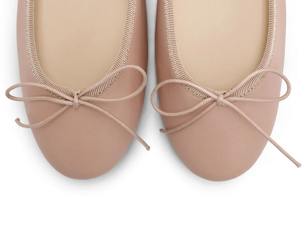 Ballerine in pelle rosa antico - Image 6