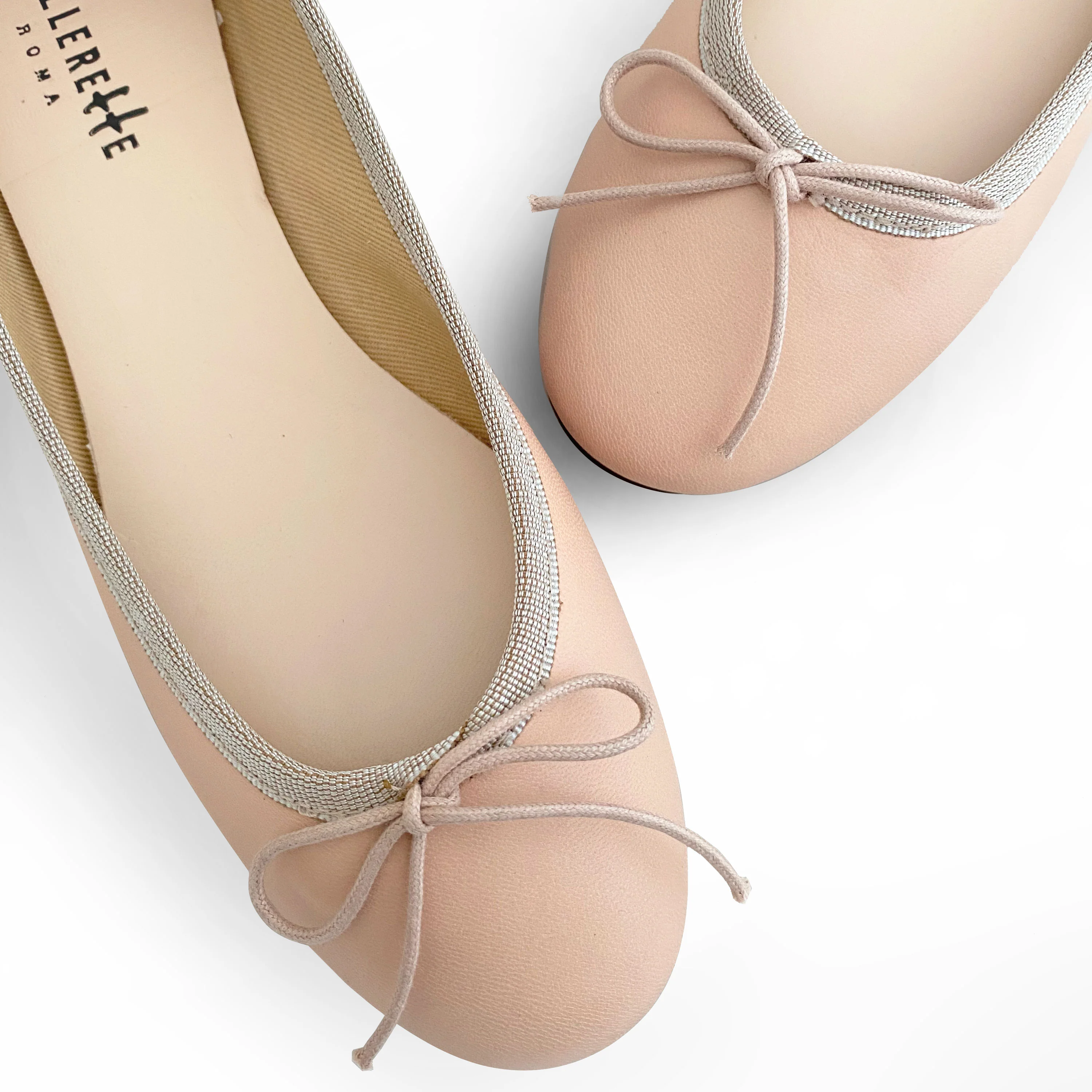 Ballerine in pelle rosa - Image 4