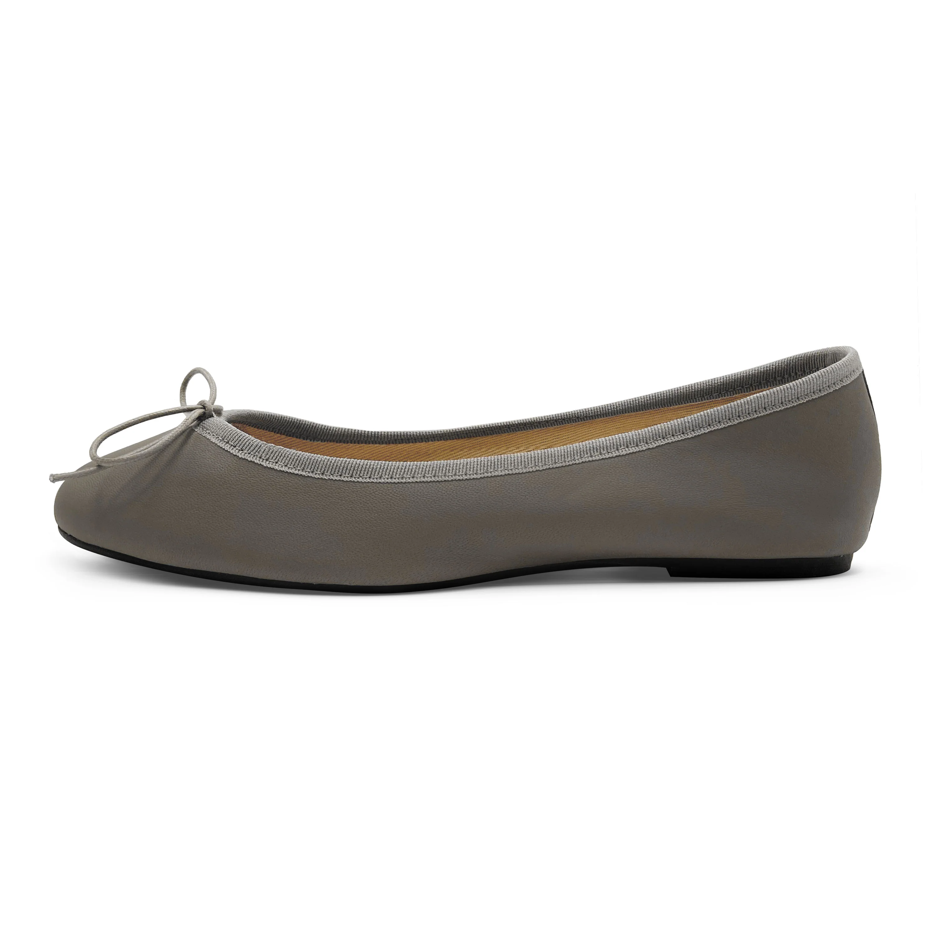 Ballerine in pelle taupe - Image 4