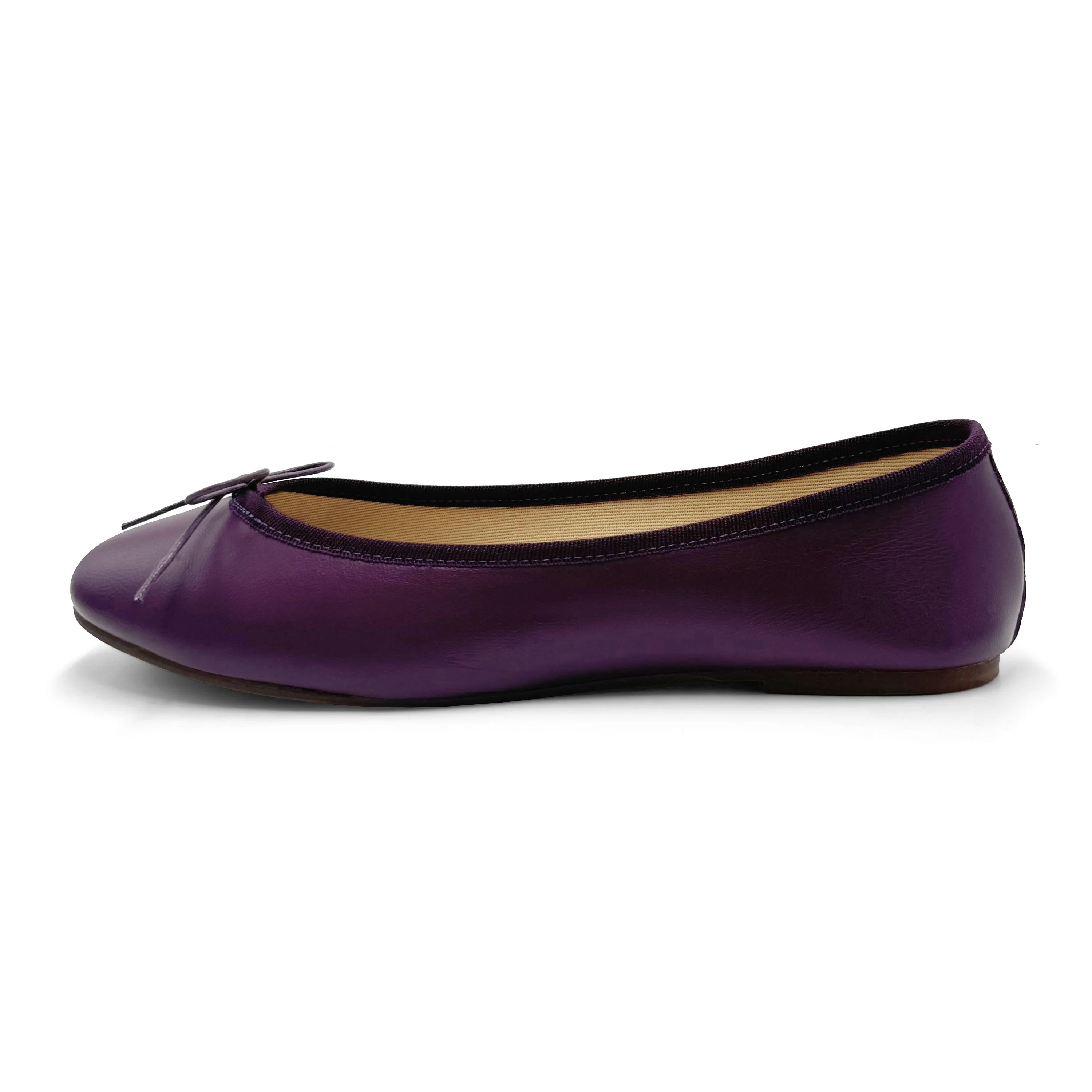Ballerine in pelle viola - Image 4