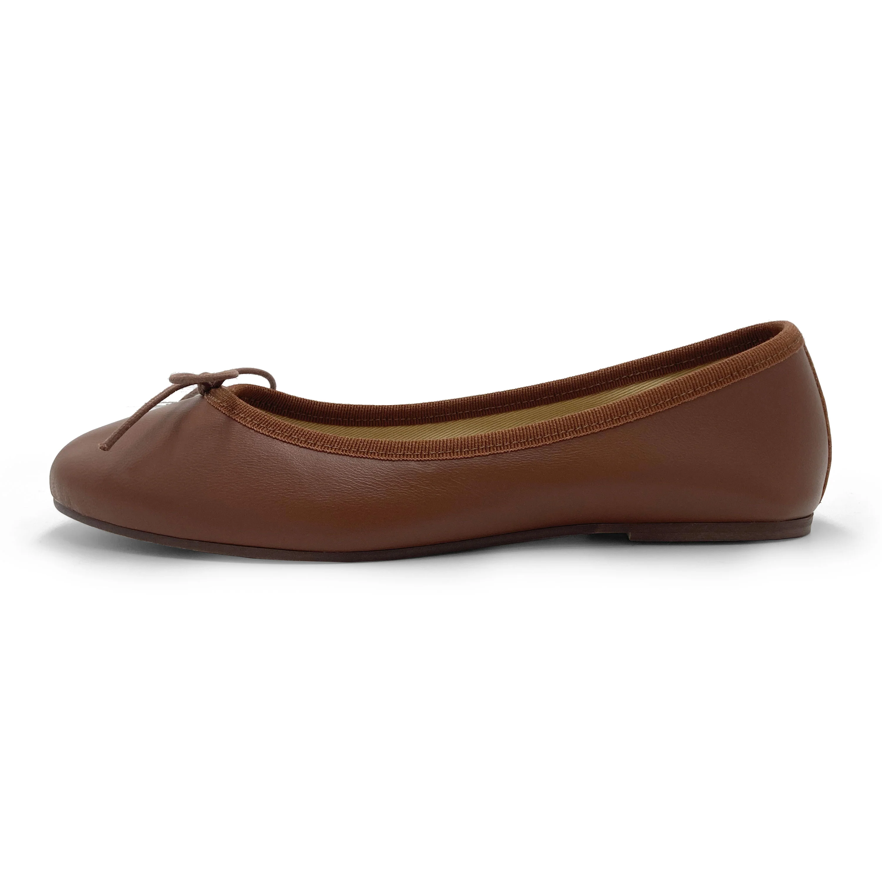 Ballerine marroni in pelle - Image 4