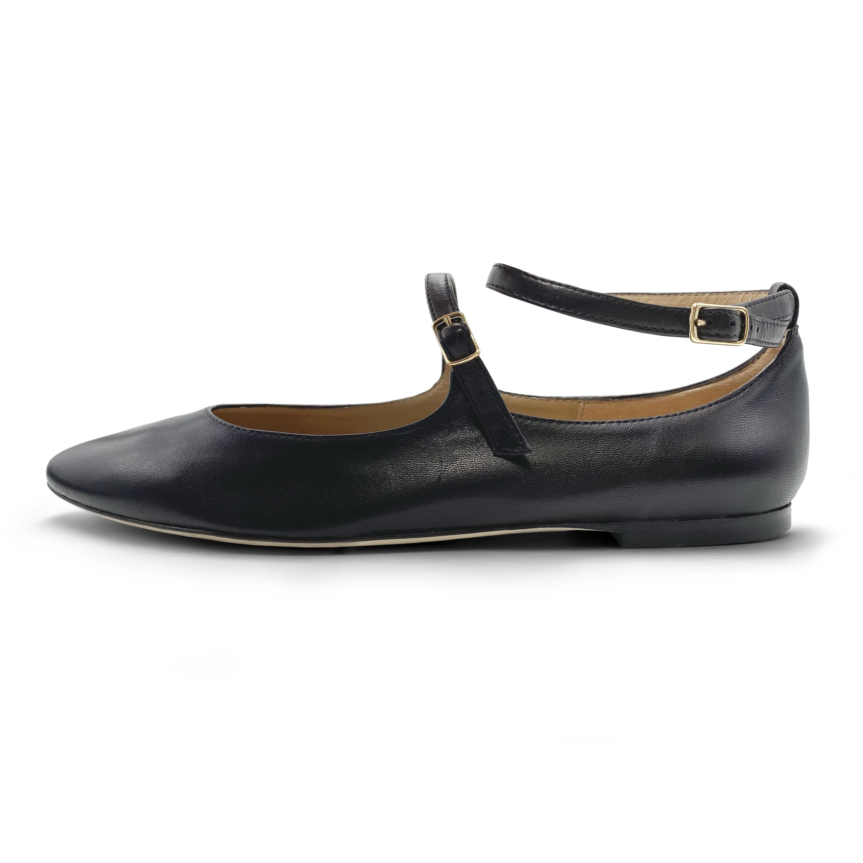 Ballerine Mary Jane nere con cinturini - Image 4