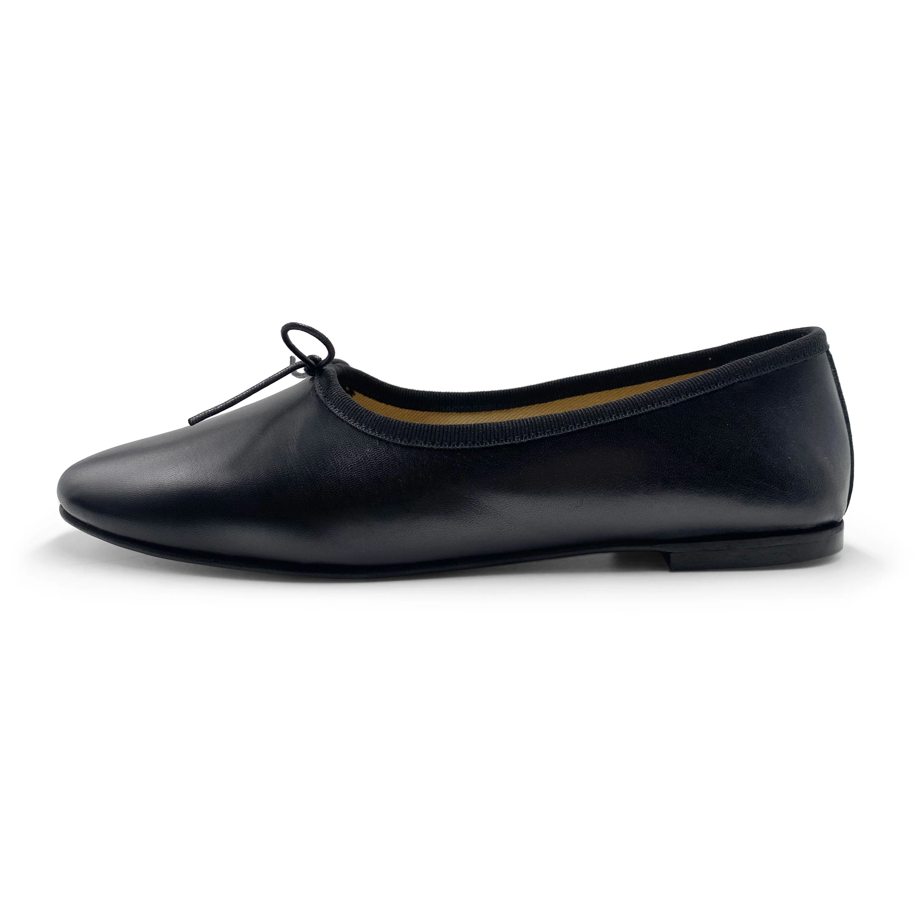 Ballerine "glove shoes" nere accollate in pelle - Image 4
