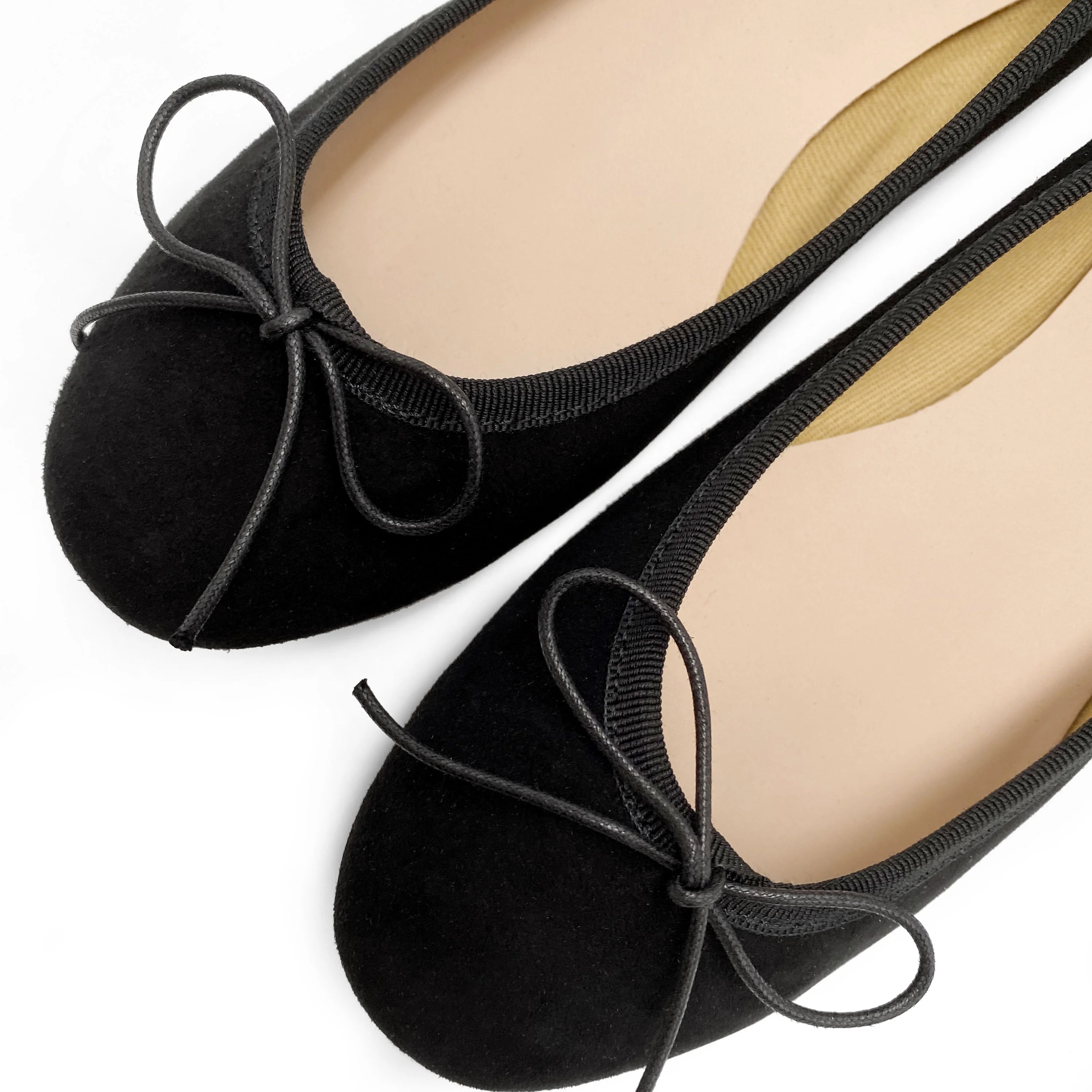 Ballerine nere in camoscio - Image 4