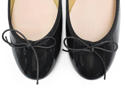 Ballerine nere in pelle vernice - Image 5