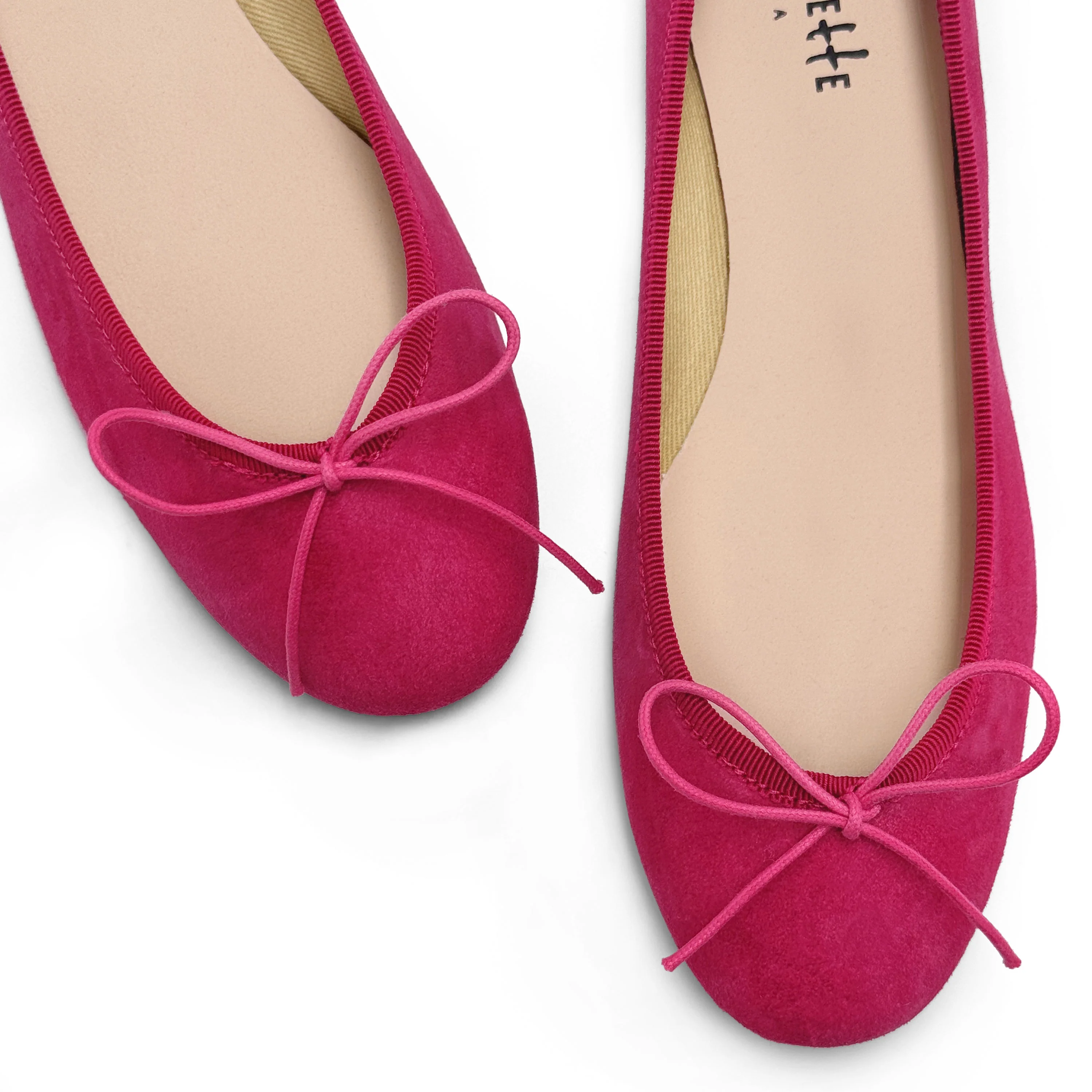 Ballerine prugna in camoscio - Image 4