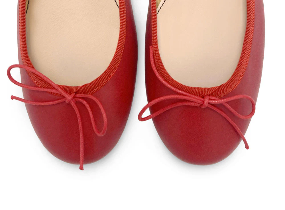 Ballerine rosse in pelle - Image 5