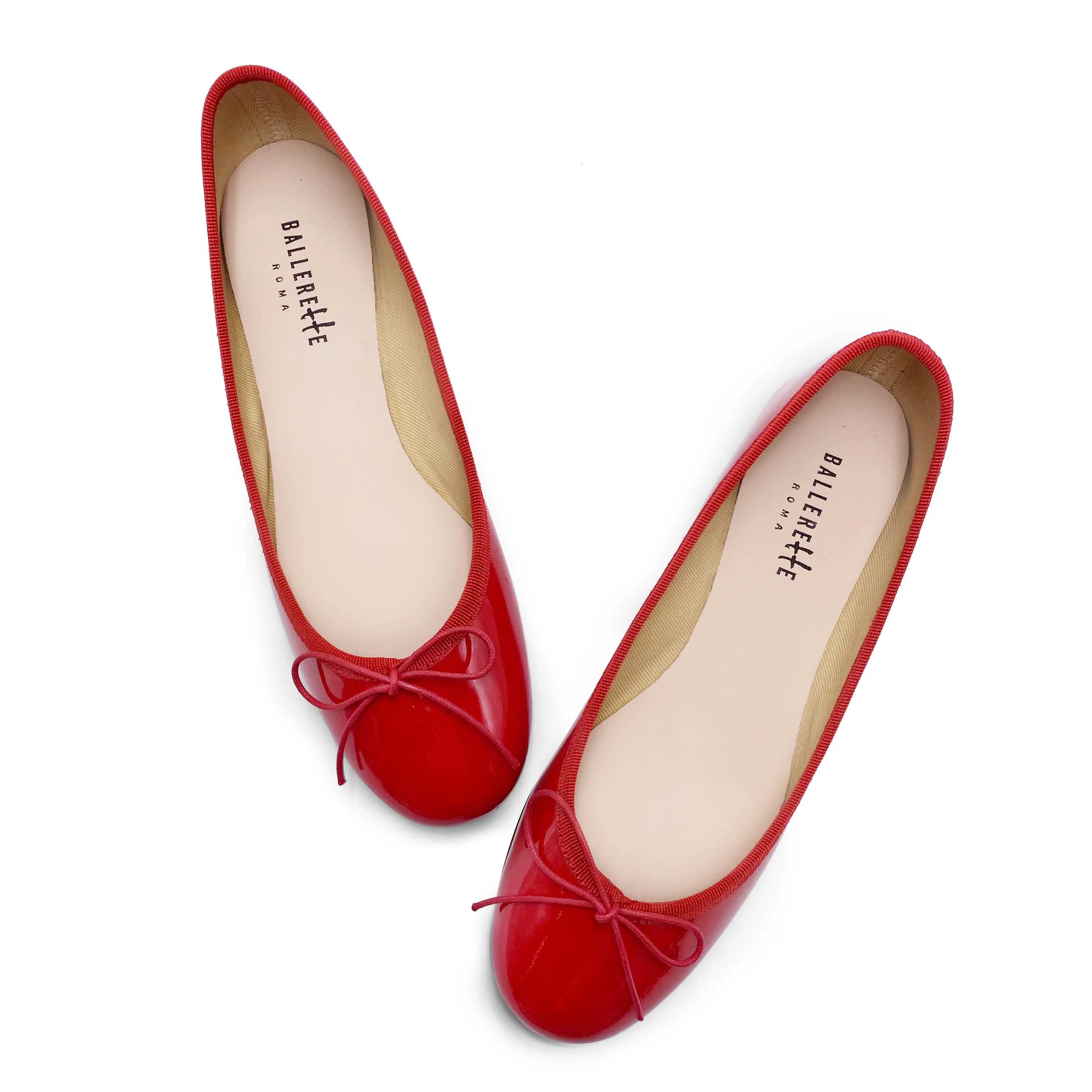 Ballerine rosse in pelle vernice - Image 2