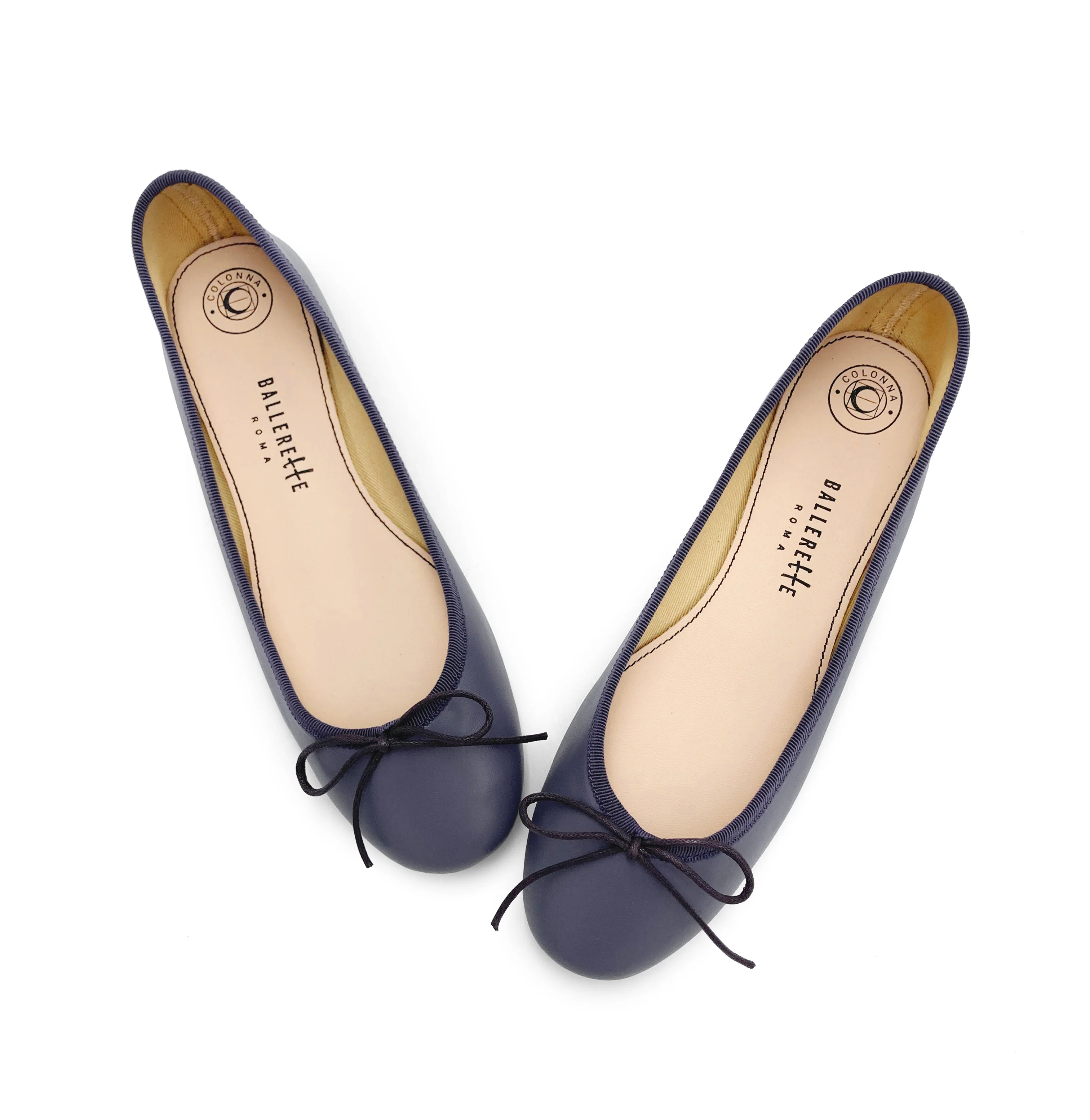 Ballerine vino in pelle - Image 2