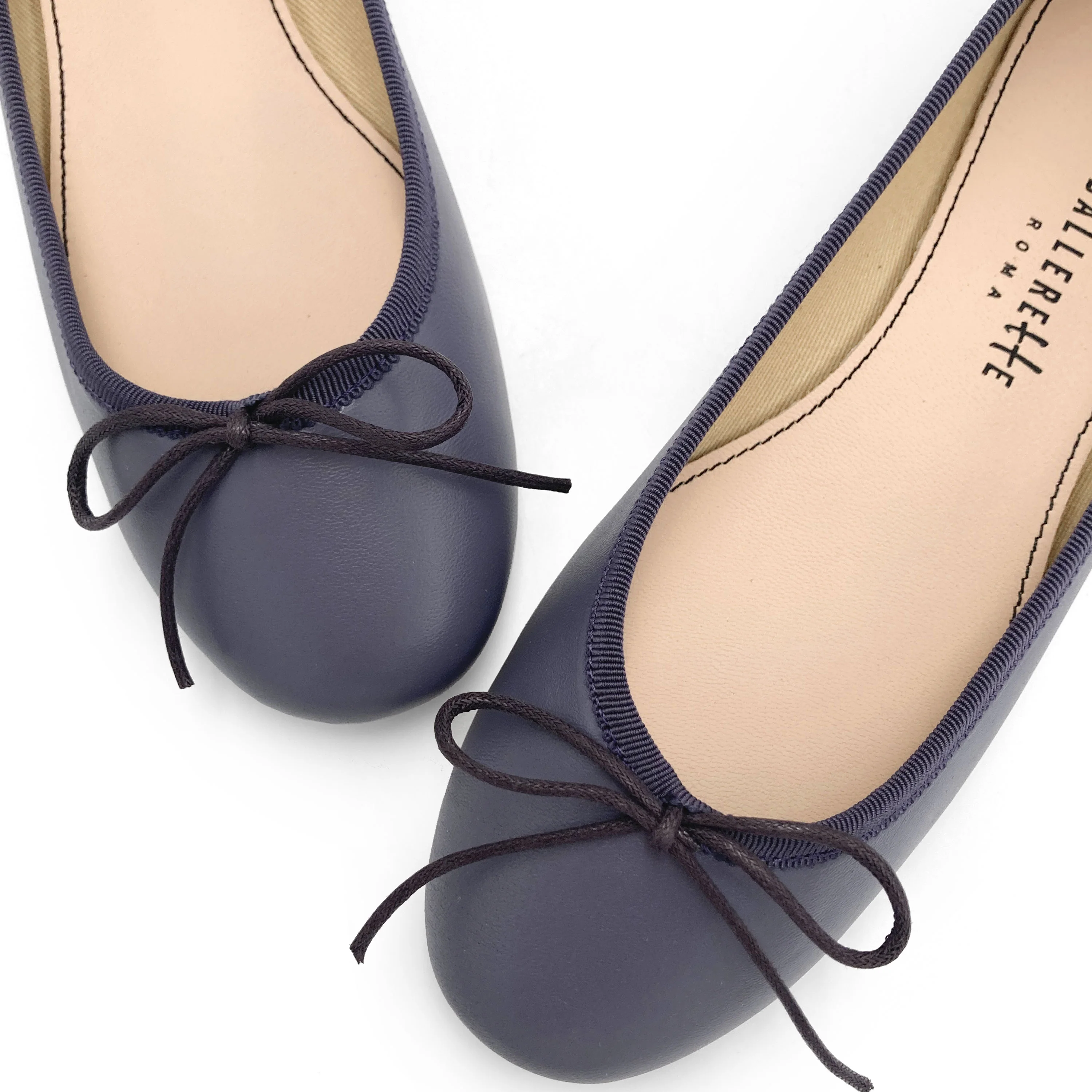 Ballerine vino in pelle - Image 3