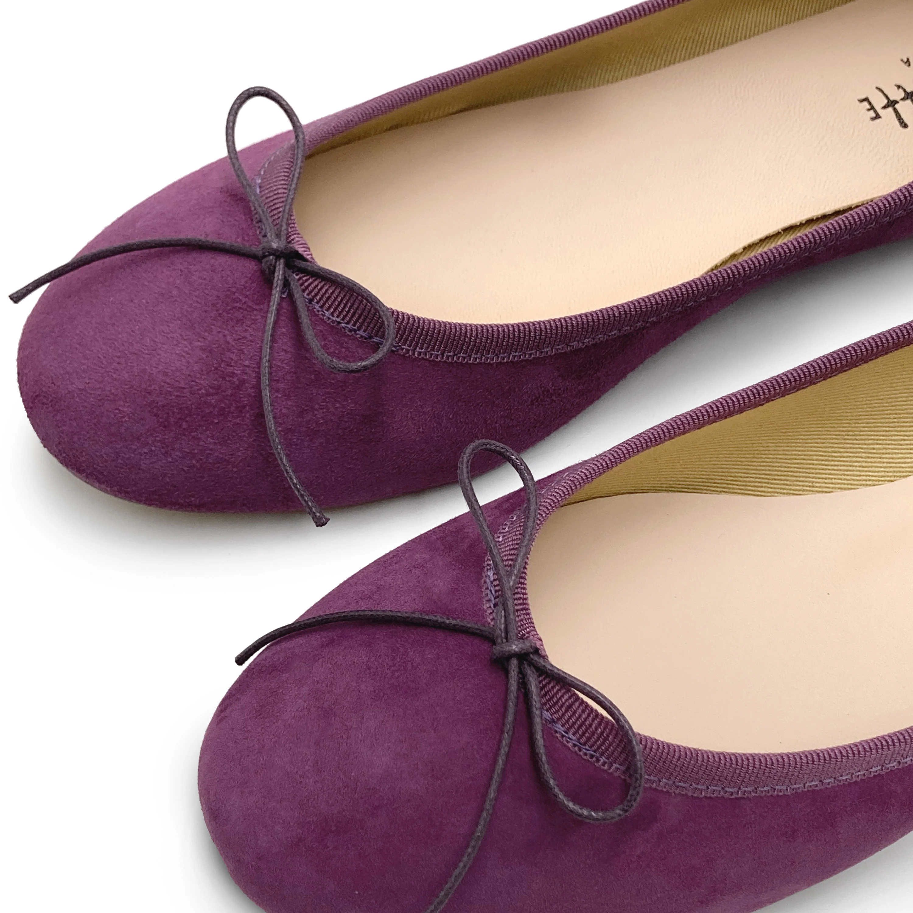 Ballerine violette in camoscio - Image 5