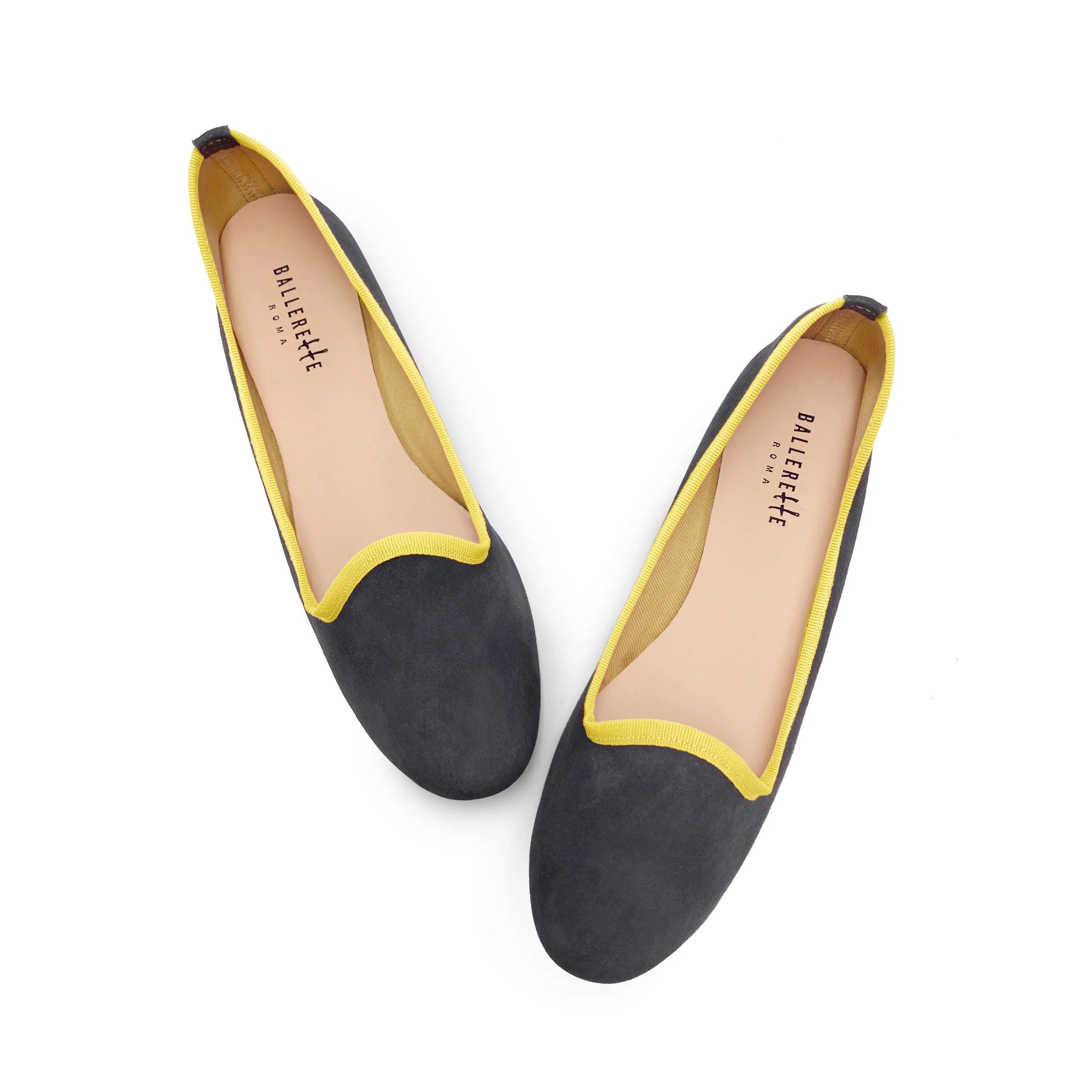 Slippers da donna in camoscio fumo - Image 2