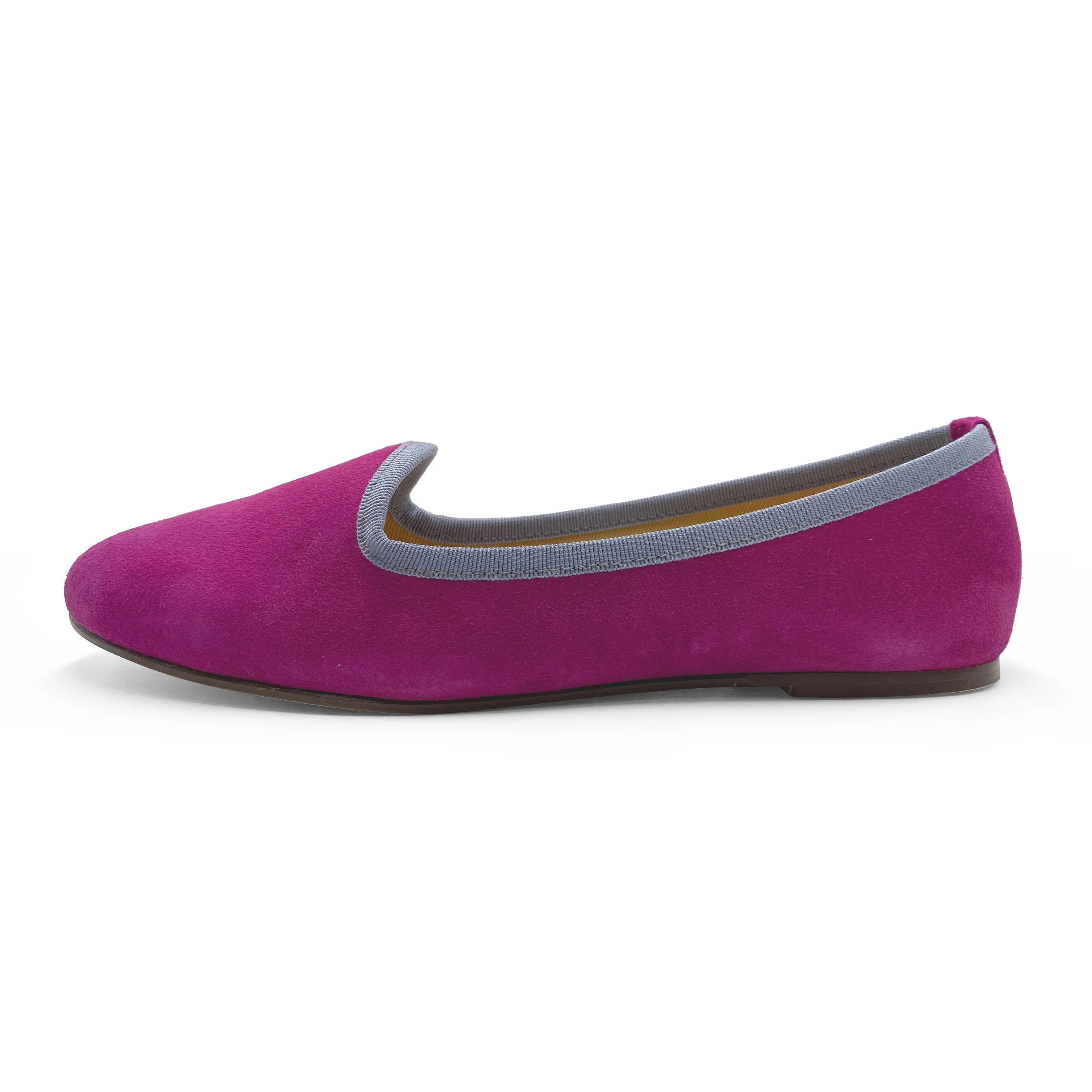 Slippers donna in camoscio fucsia - Image 4