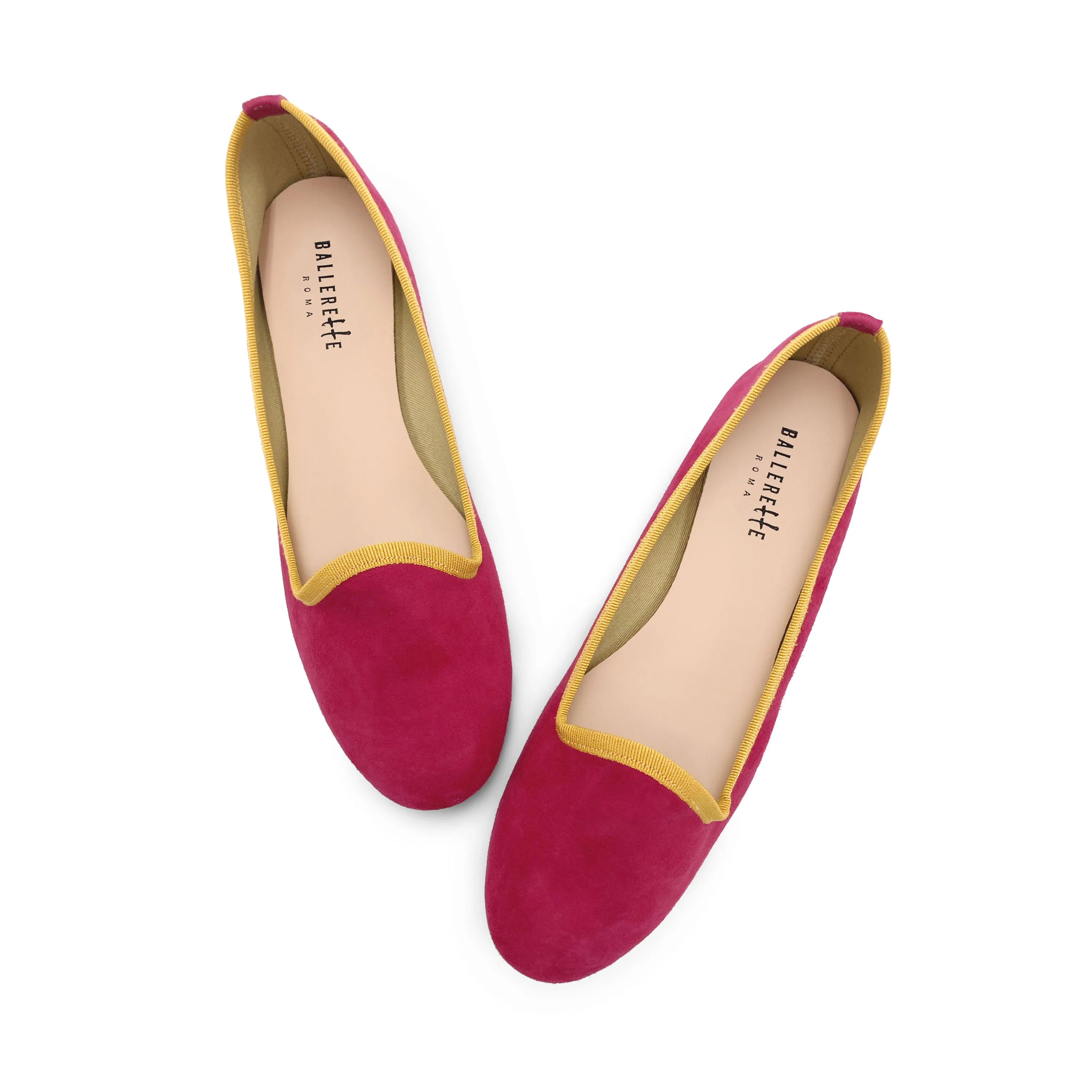 Slippers donna in camoscio fucsia - Image 2