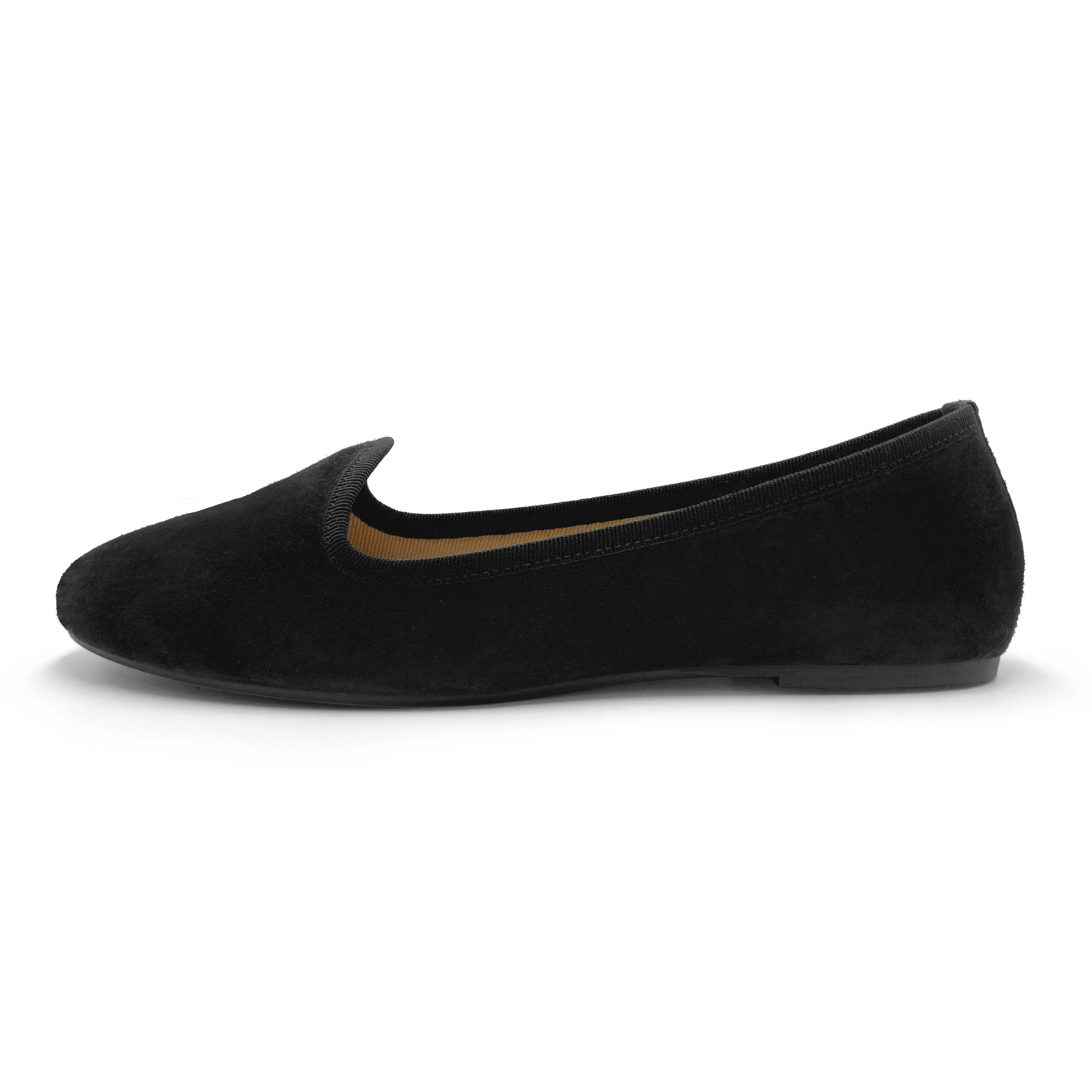 Slippers donna in camoscio nere - Image 4