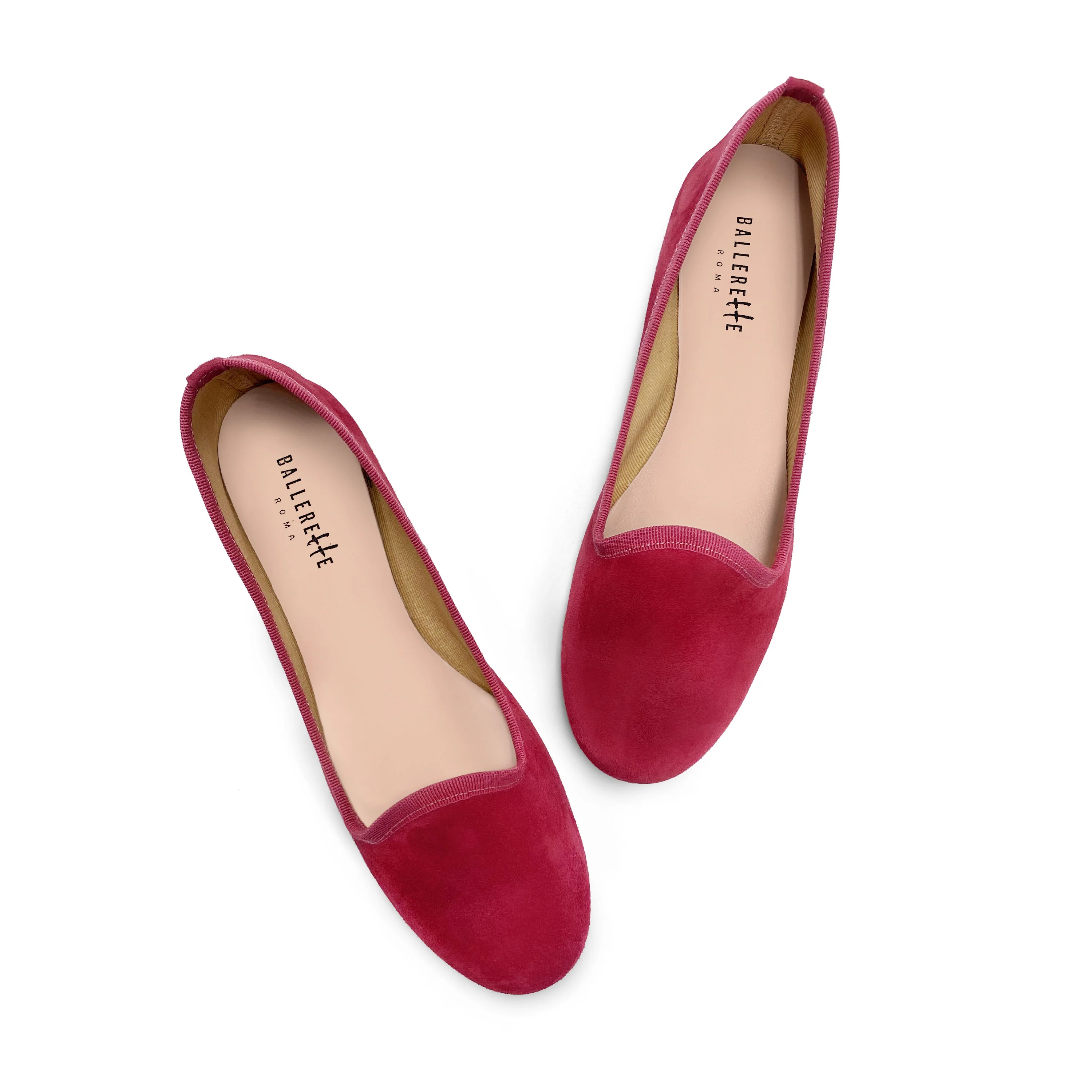 Slippers donna in camoscio rosso - Image 2
