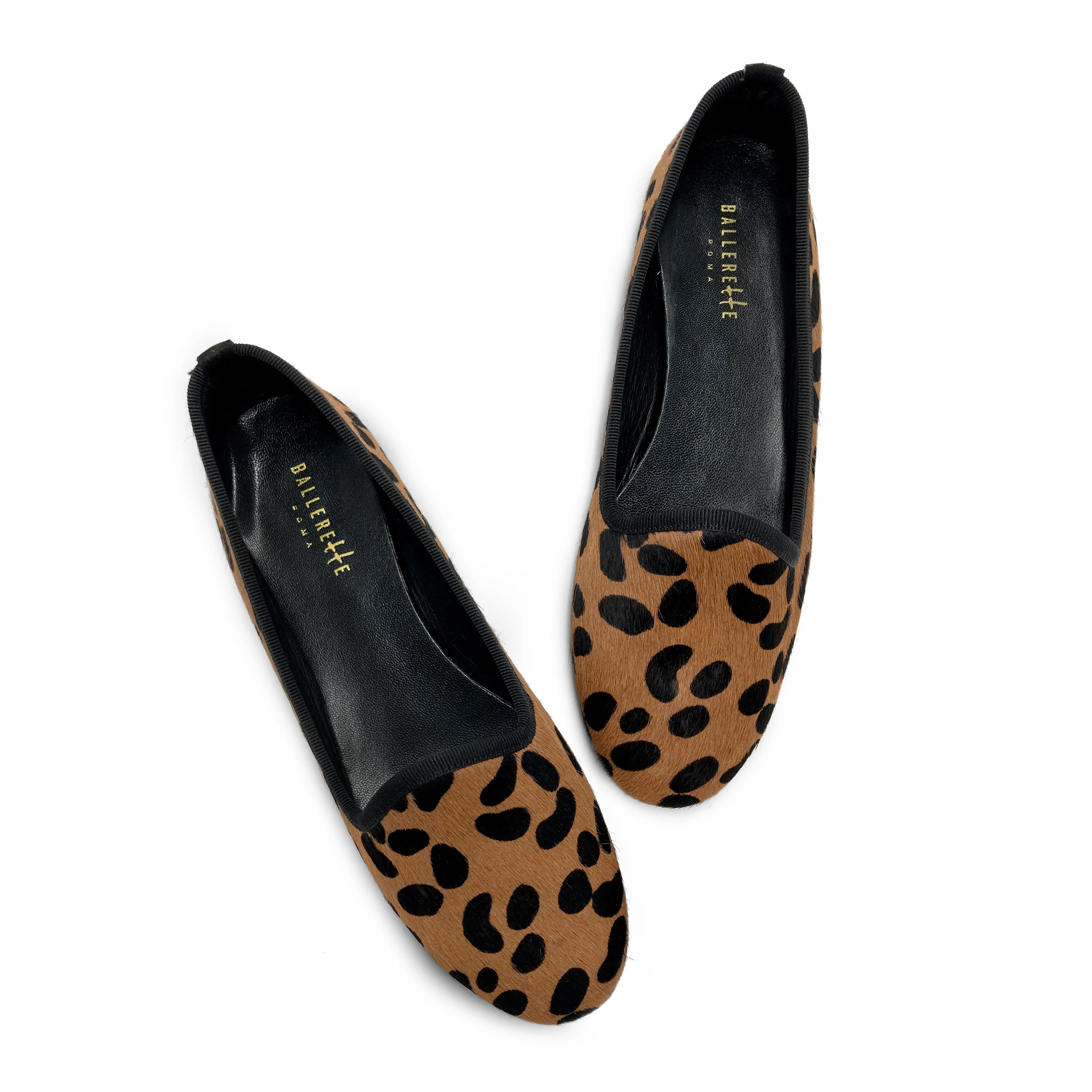 Slippers donna maculate in cavallino marrone - Image 2