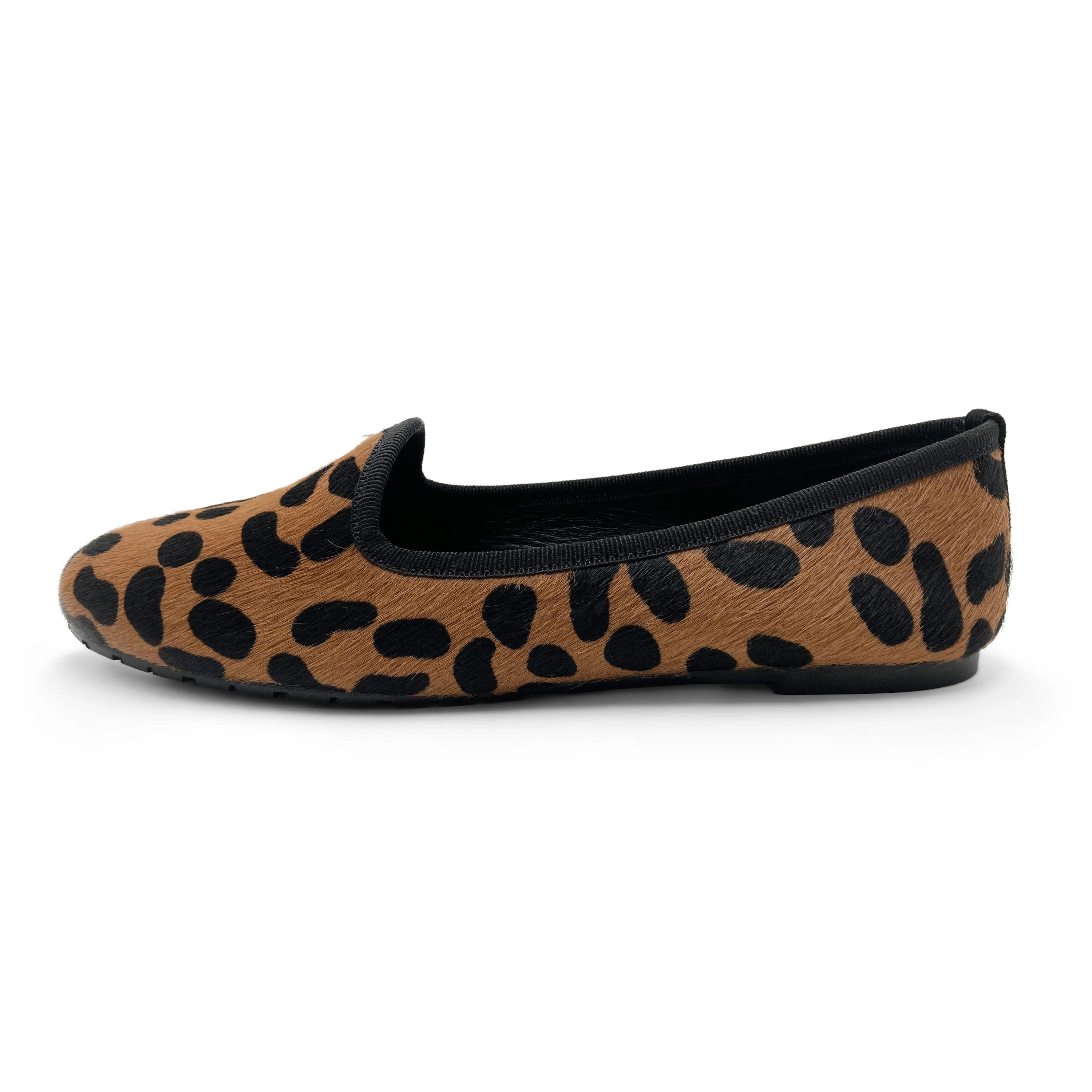 Slippers donna maculate in cavallino marrone - Image 4