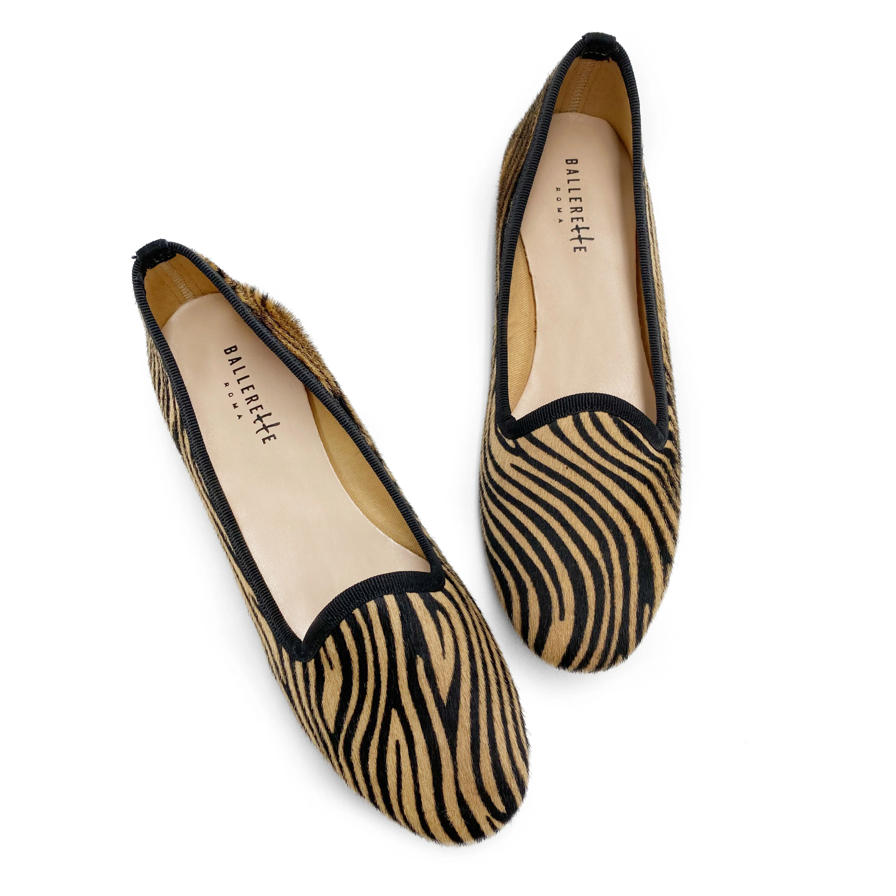 Slippers donna zebrate in cavallino - Image 2