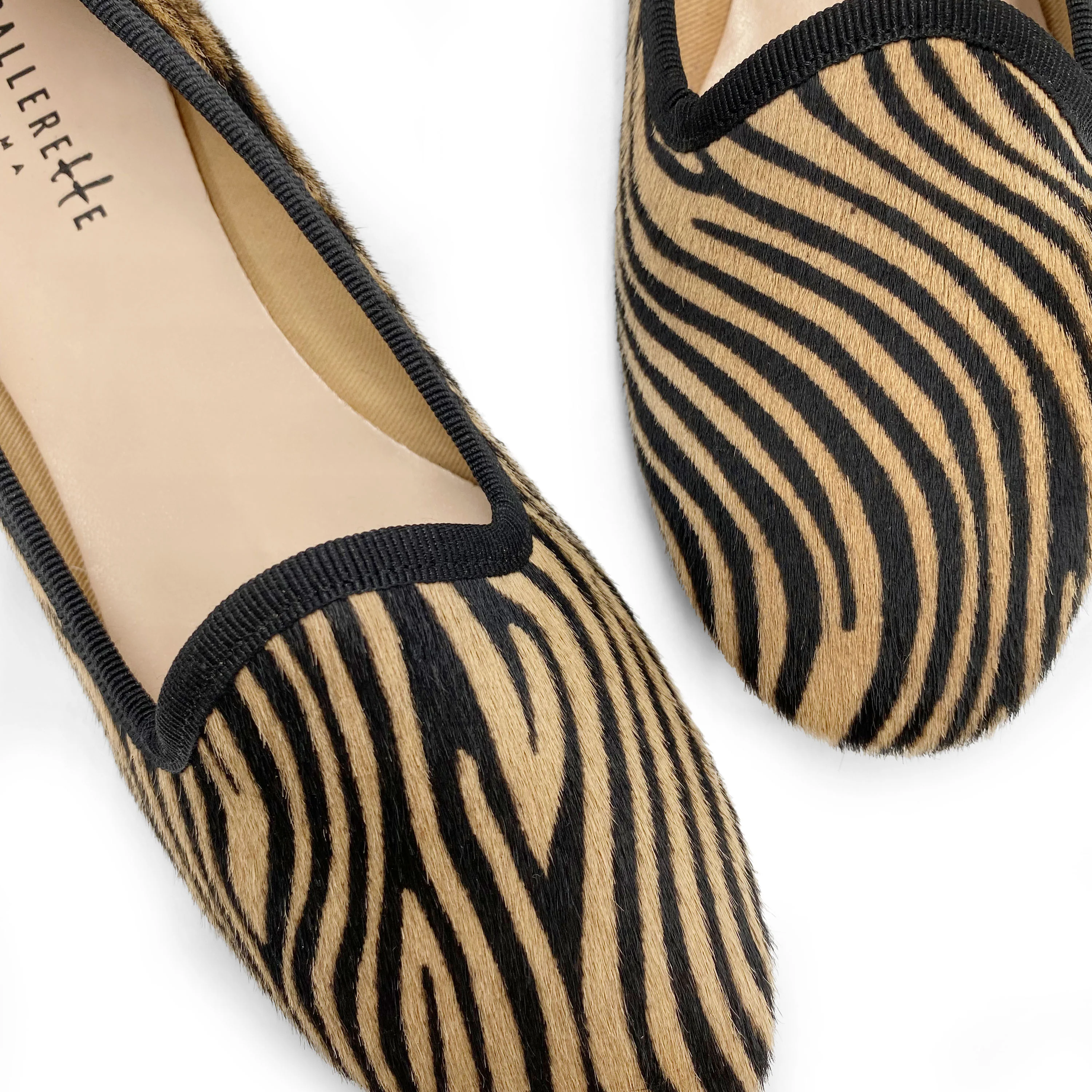 Slippers donna zebrate in cavallino - Image 3