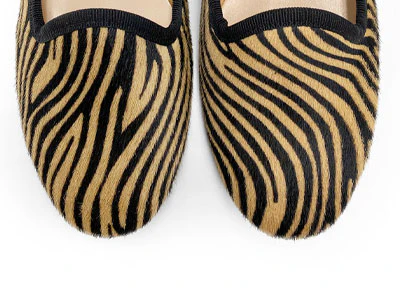 Slippers donna zebrate in cavallino - Image 5